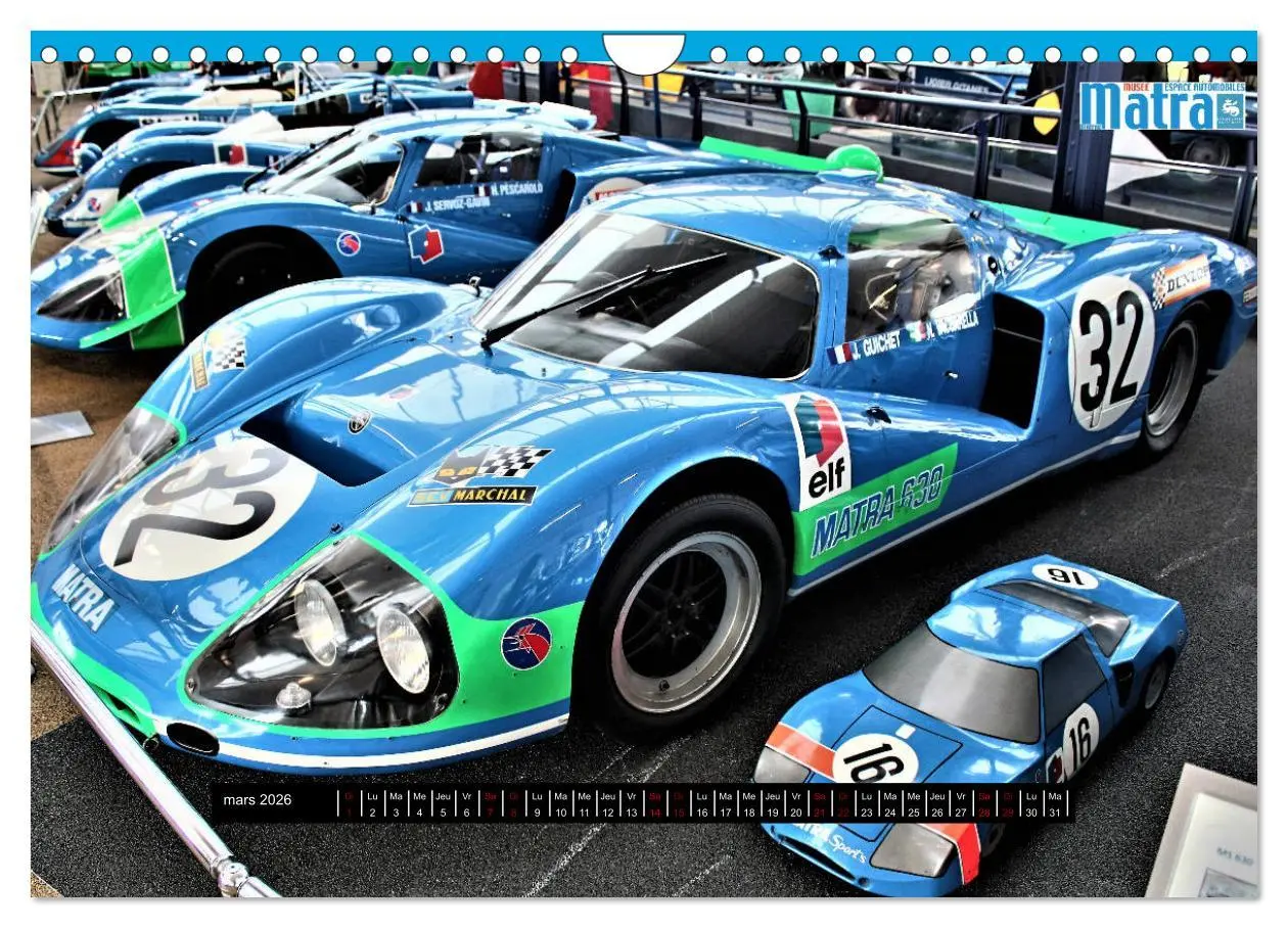 Bild: 9783516561340 | Matra en compétition (Calendrier mural 2026 DIN A4 vertical),...