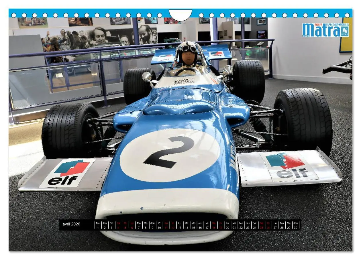 Bild: 9783516561340 | Matra en compétition (Calendrier mural 2026 DIN A4 vertical),...