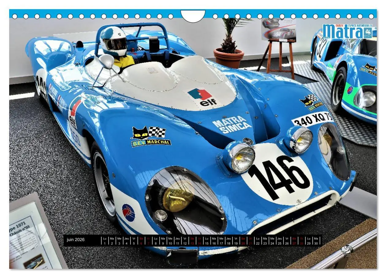 Bild: 9783516561340 | Matra en compétition (Calendrier mural 2026 DIN A4 vertical),...
