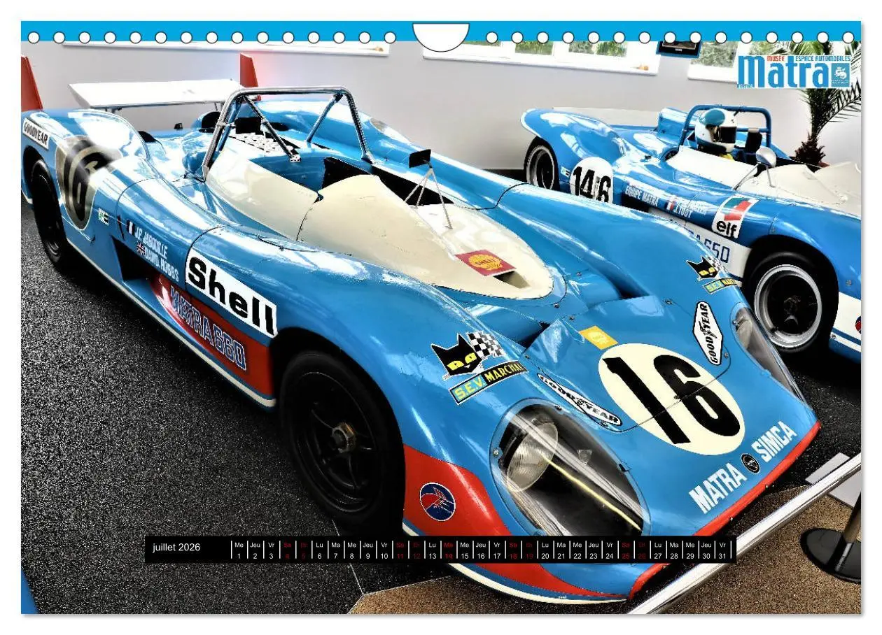Bild: 9783516561340 | Matra en compétition (Calendrier mural 2026 DIN A4 vertical),...