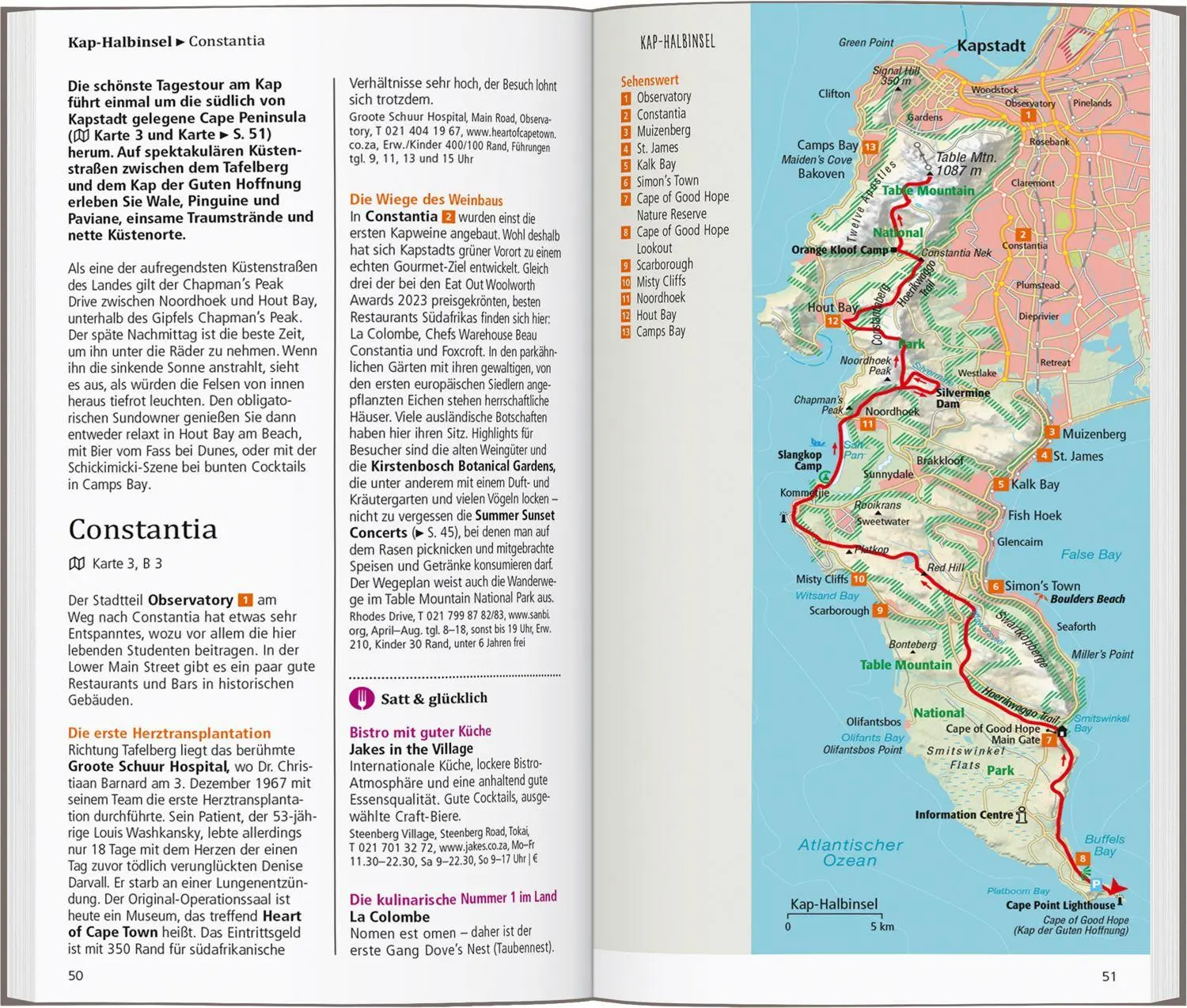 Bild: 9783616001340 | DUMONT direkt Reiseführer Kapstadt, Garden Route | Mit großem Faltplan