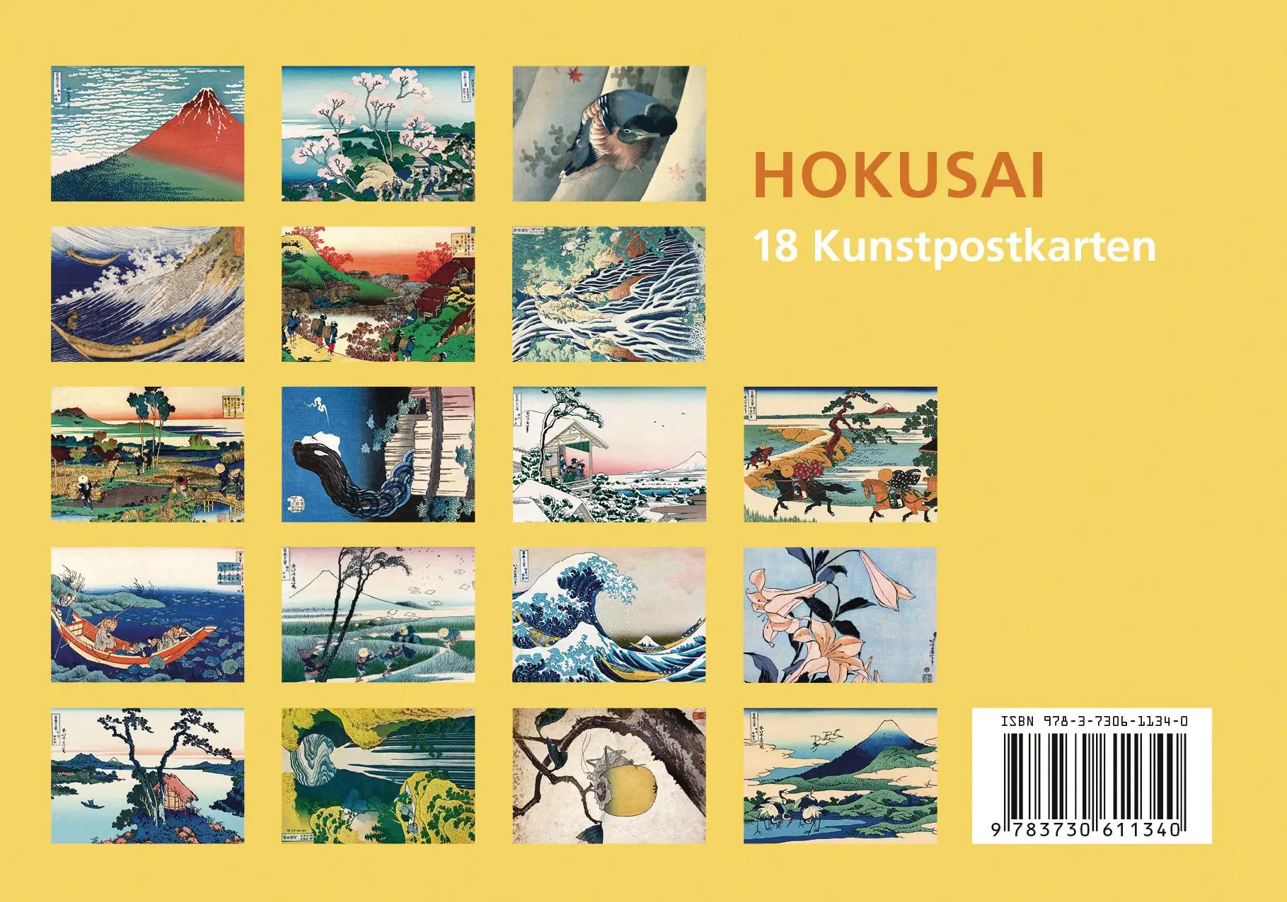 Bild: 9783730611340 | Postkarten-Set Katsushika Hokusai | Hokusai | Taschenbuch | 22 S.