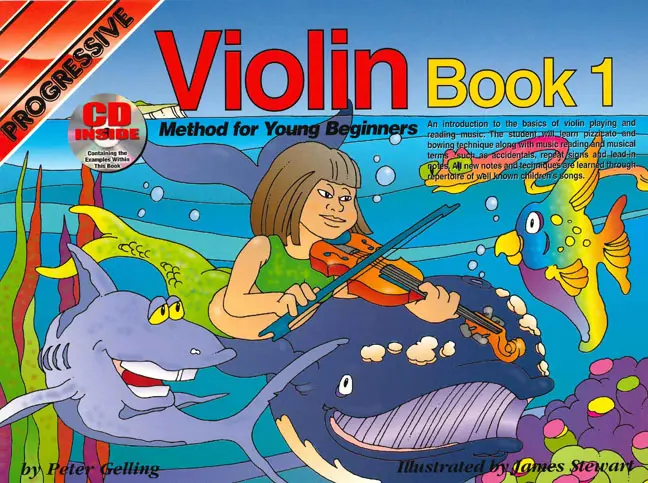 Cover: 768437791440 | Violin Method For Young Beginners 1 | Peter Gelling | Buch + CD