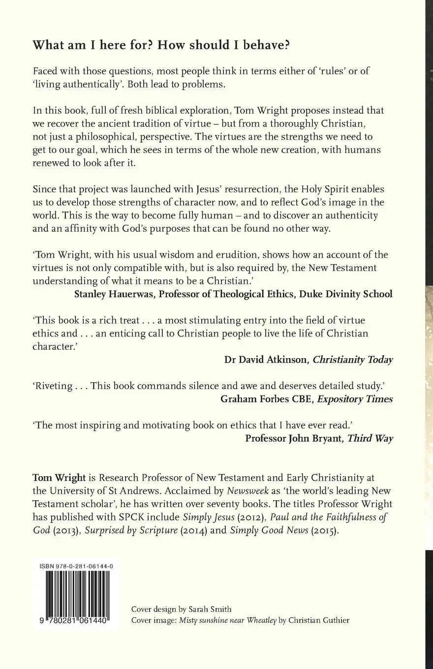 Rückseite: 9780281061440 | Virtue Reborn | Tom Wright | Taschenbuch | Paperback | Englisch | 2010
