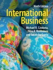 Cover: 9781108701440 | International Business | Michael R Czinkota (u. a.) | Taschenbuch