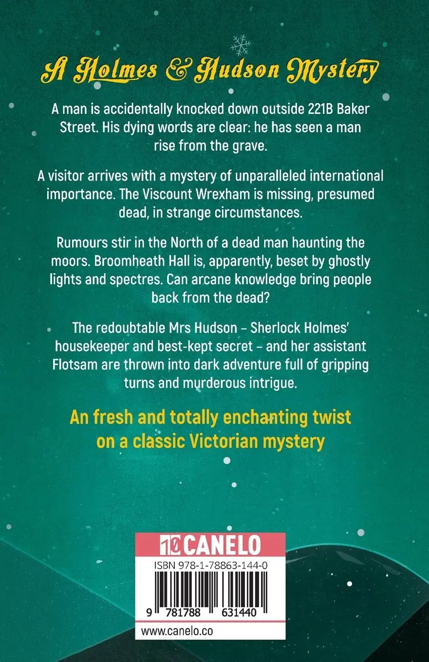 Rückseite: 9781788631440 | Mrs Hudson and the Lazarus Testament | Martin Davies | Taschenbuch