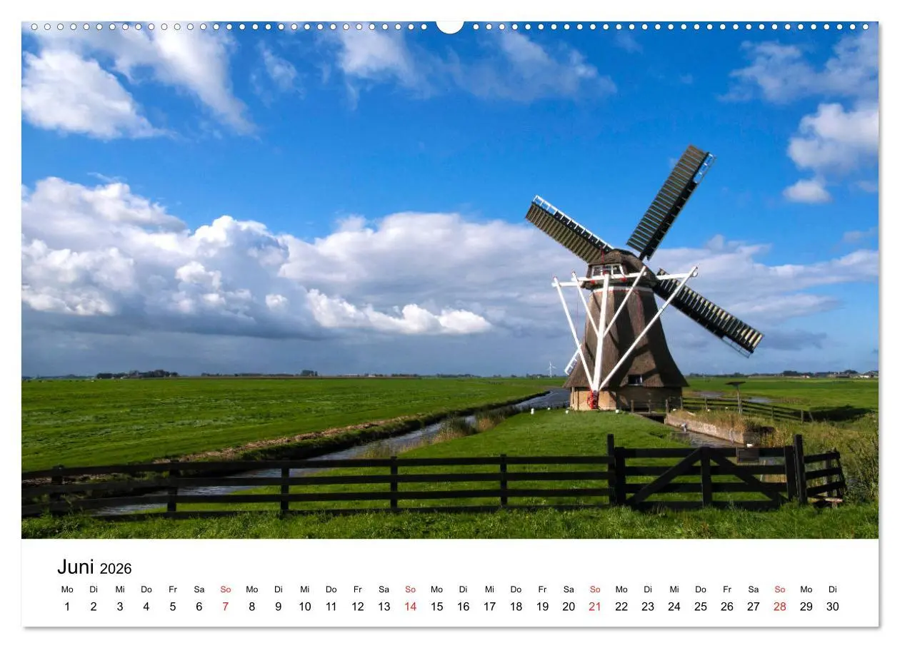Bild: 9783457771440 | DIE SCHÖNSTEN WINDMÜHLEN IN HOLLAND 2026 (hochwertiger Premium...