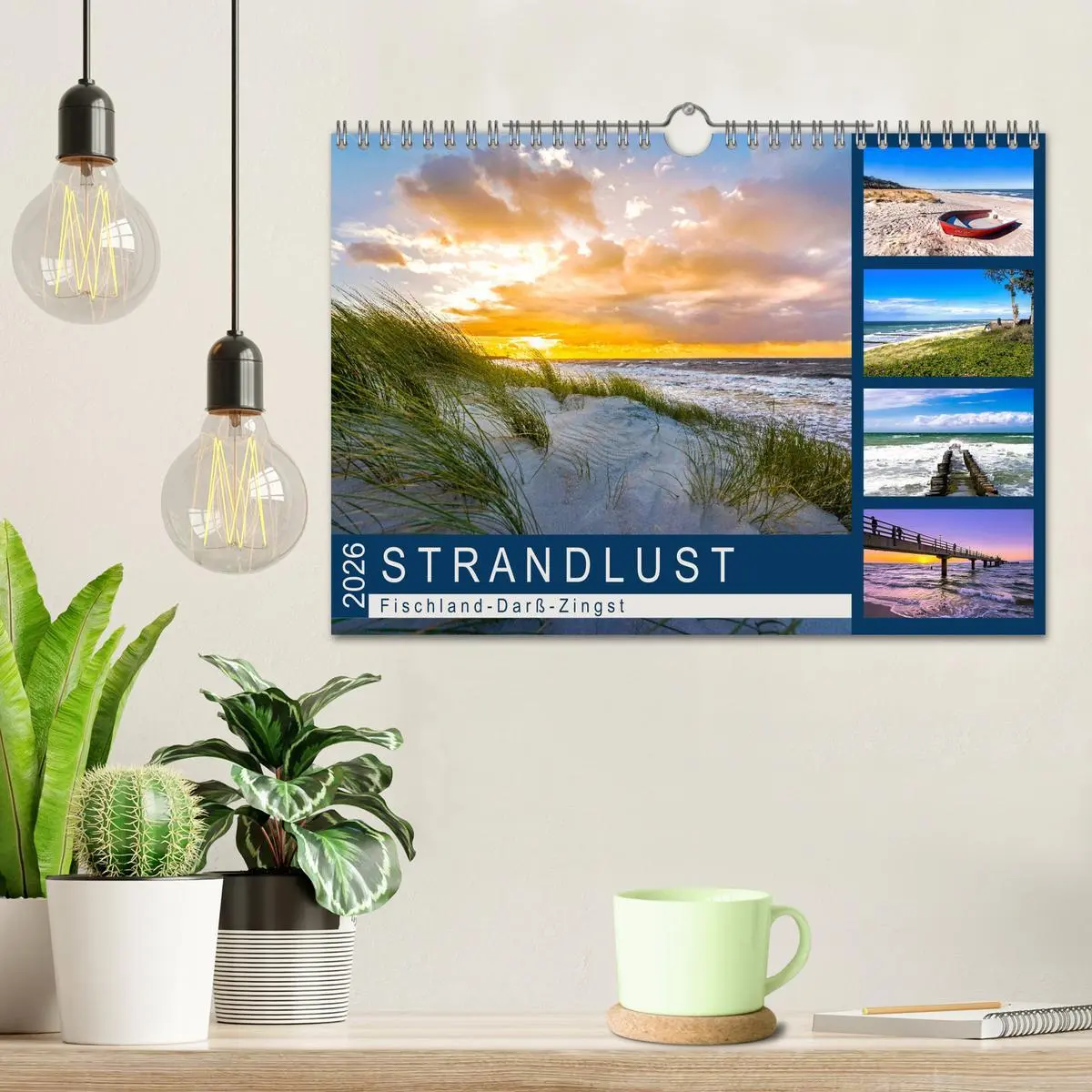 Bild: 9783457841440 | STRANDLUST: Fischland-Darß-Zingst (Wandkalender 2026 DIN A4 quer),...