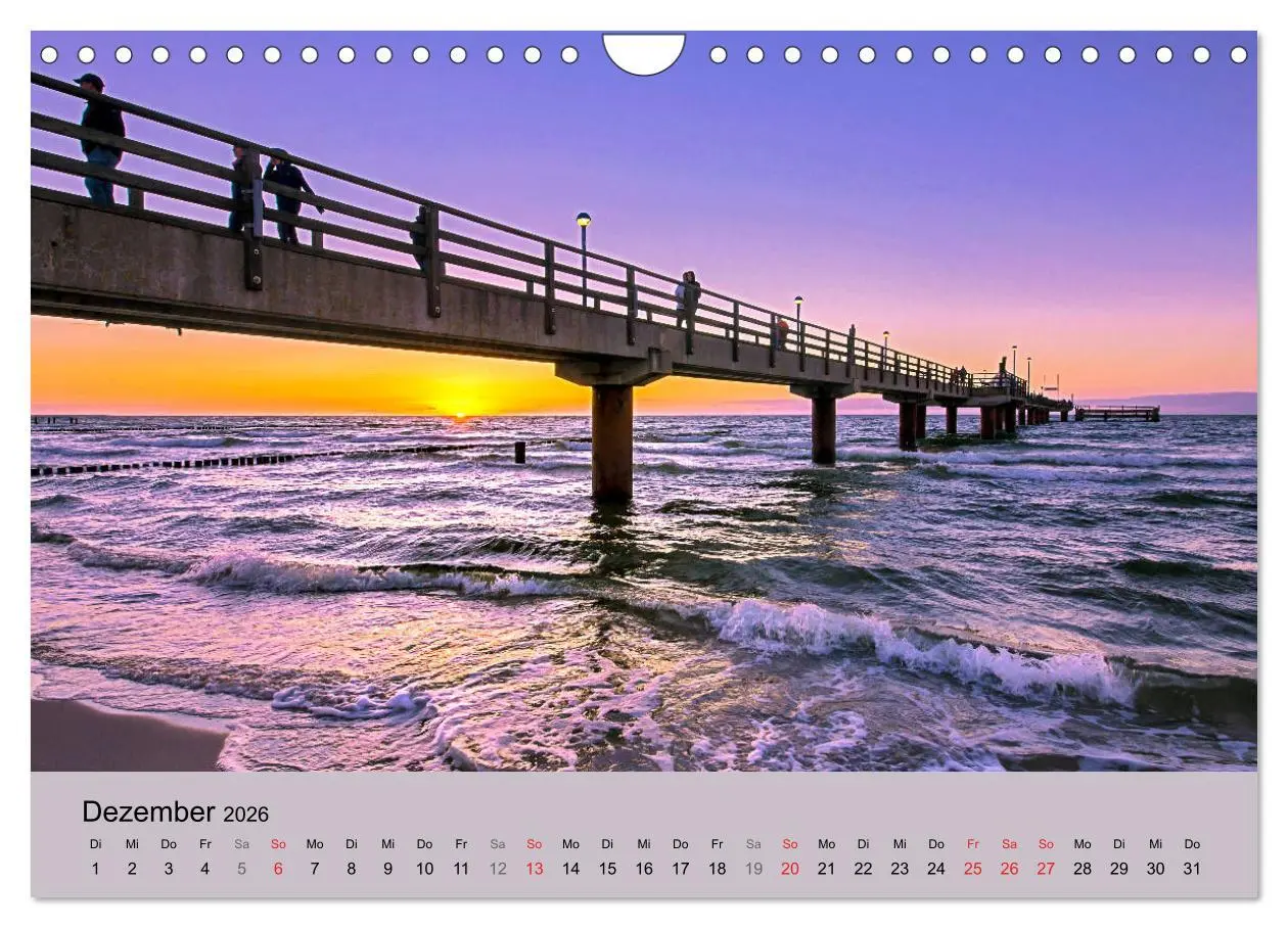Bild: 9783457841440 | STRANDLUST: Fischland-Darß-Zingst (Wandkalender 2026 DIN A4 quer),...