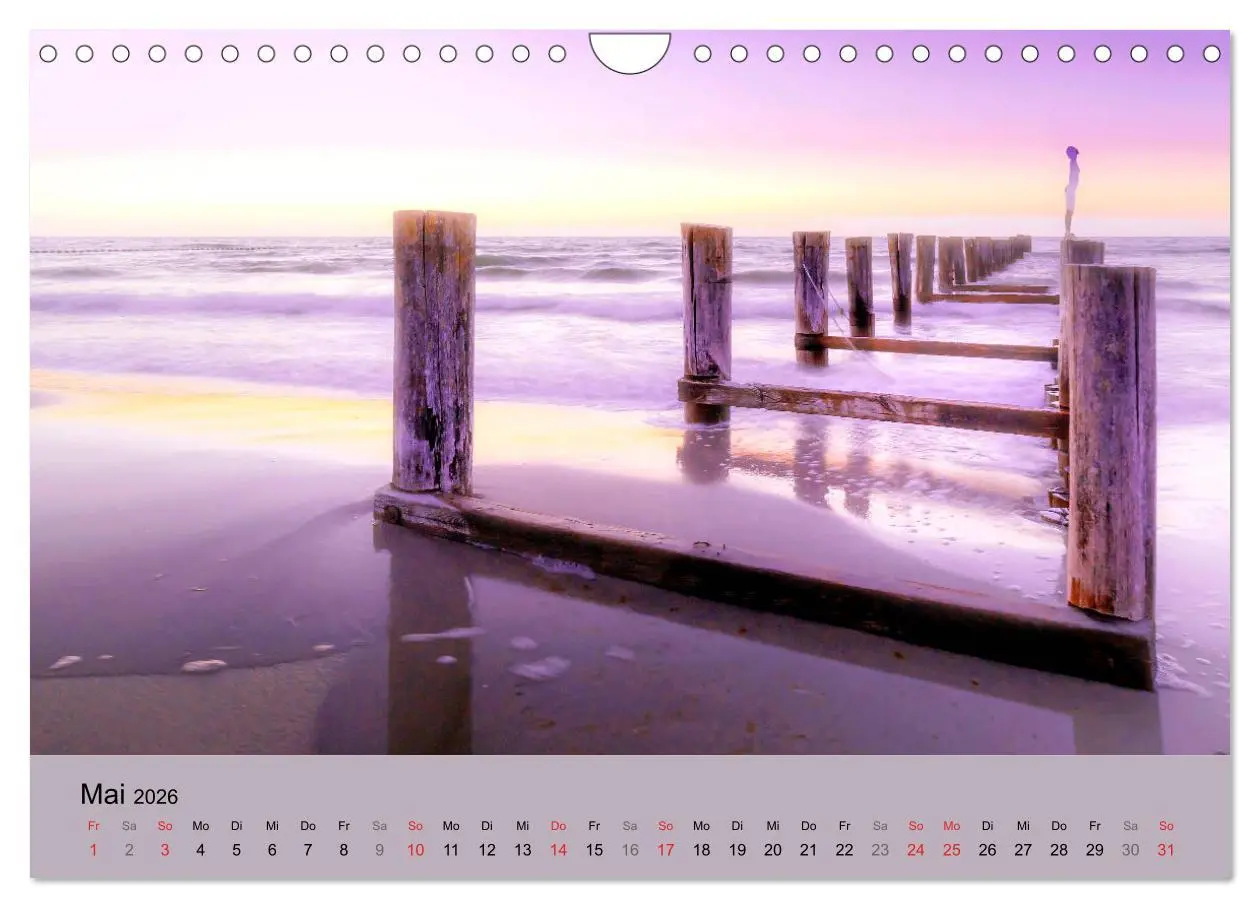 Bild: 9783457841440 | STRANDLUST: Fischland-Darß-Zingst (Wandkalender 2026 DIN A4 quer),...