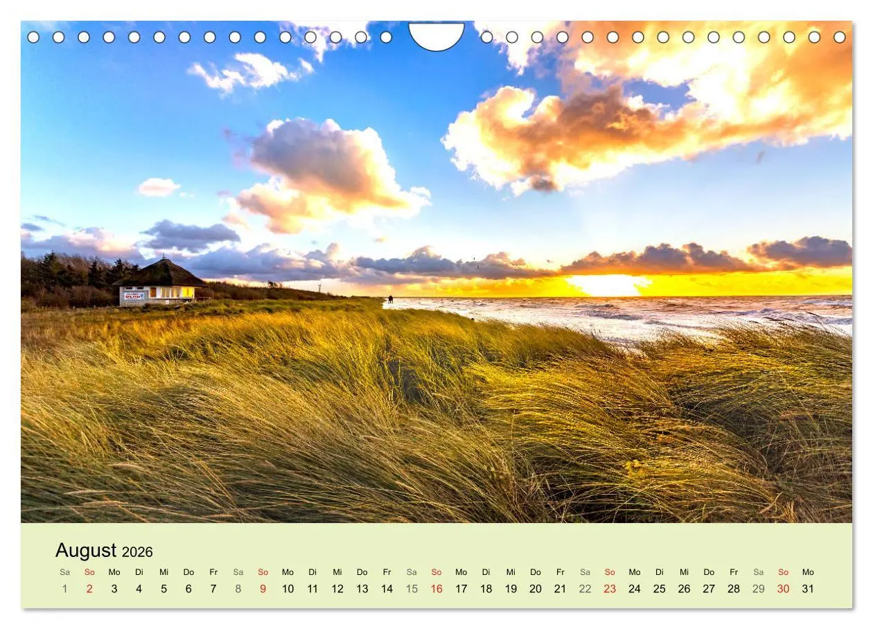 Bild: 9783457841440 | STRANDLUST: Fischland-Darß-Zingst (Wandkalender 2026 DIN A4 quer),...