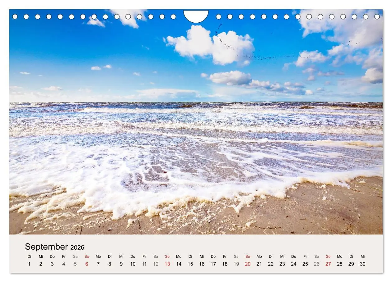 Bild: 9783457841440 | STRANDLUST: Fischland-Darß-Zingst (Wandkalender 2026 DIN A4 quer),...