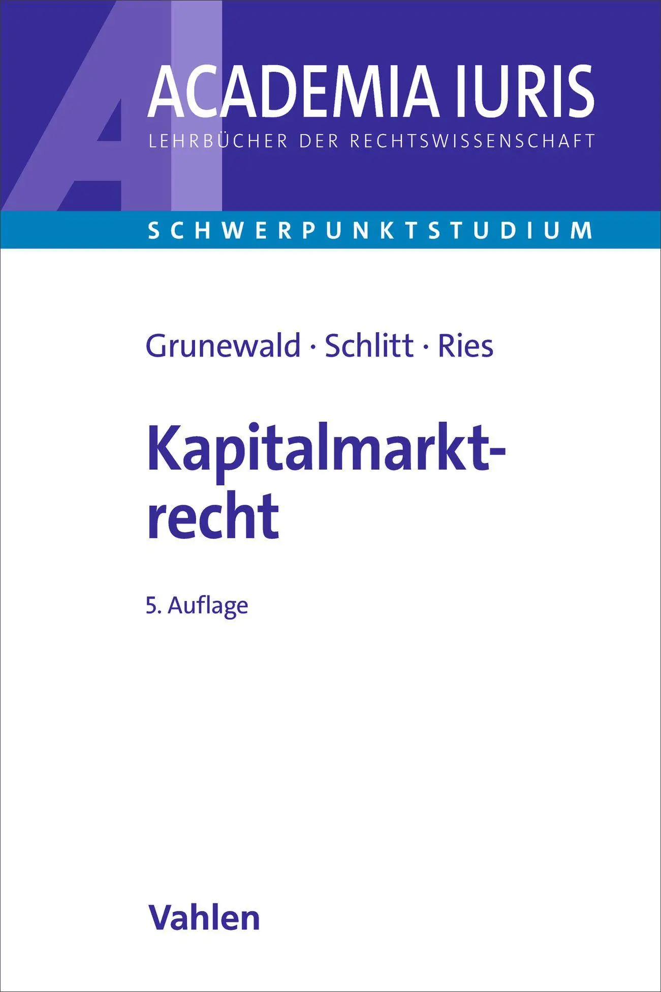 Einführung in das Kapitalmarktrecht