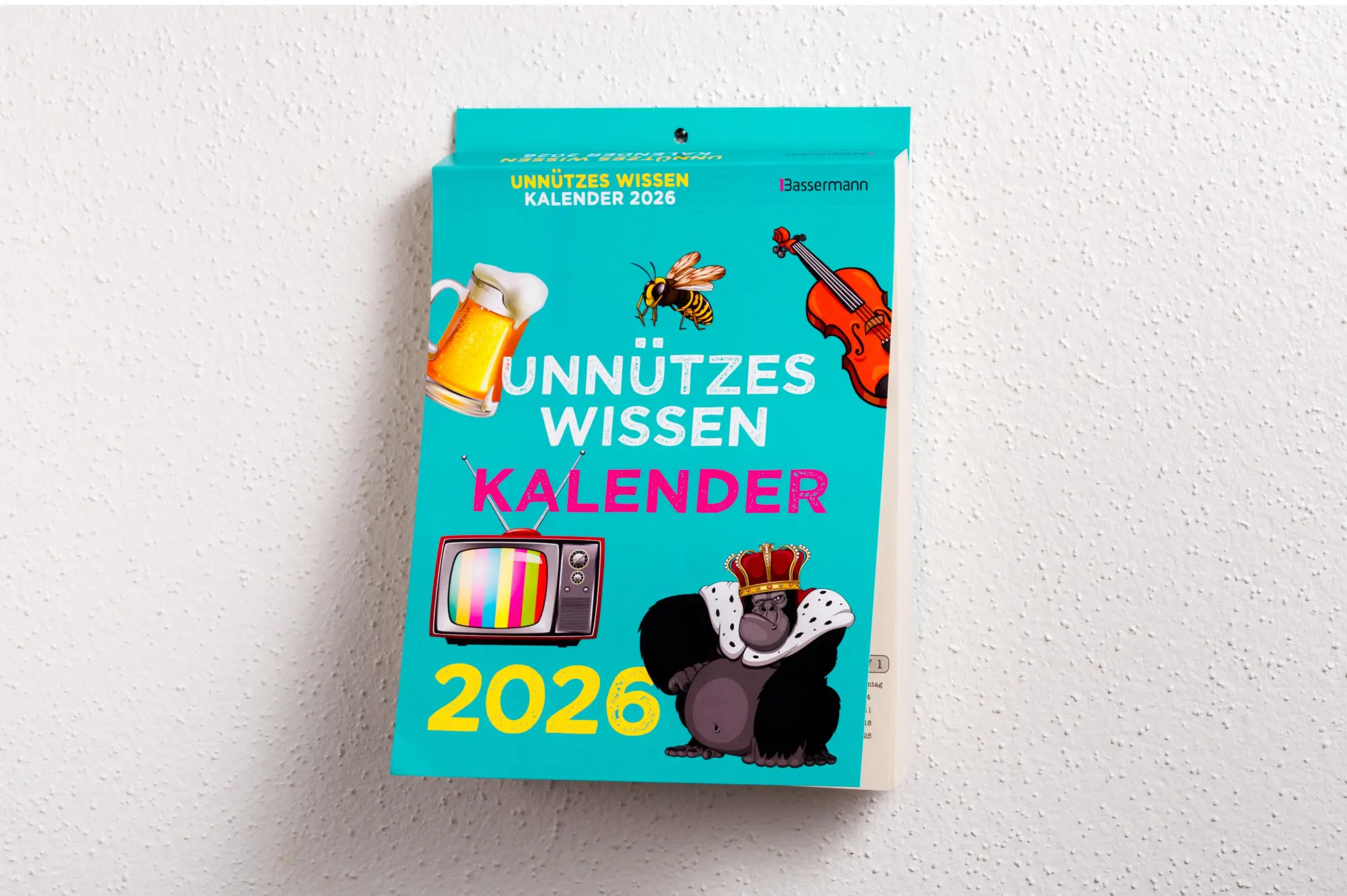 Bild: 9783809451440 | Unnützes Wissen Kalender 2026. Der beliebte, aber überflüssige...