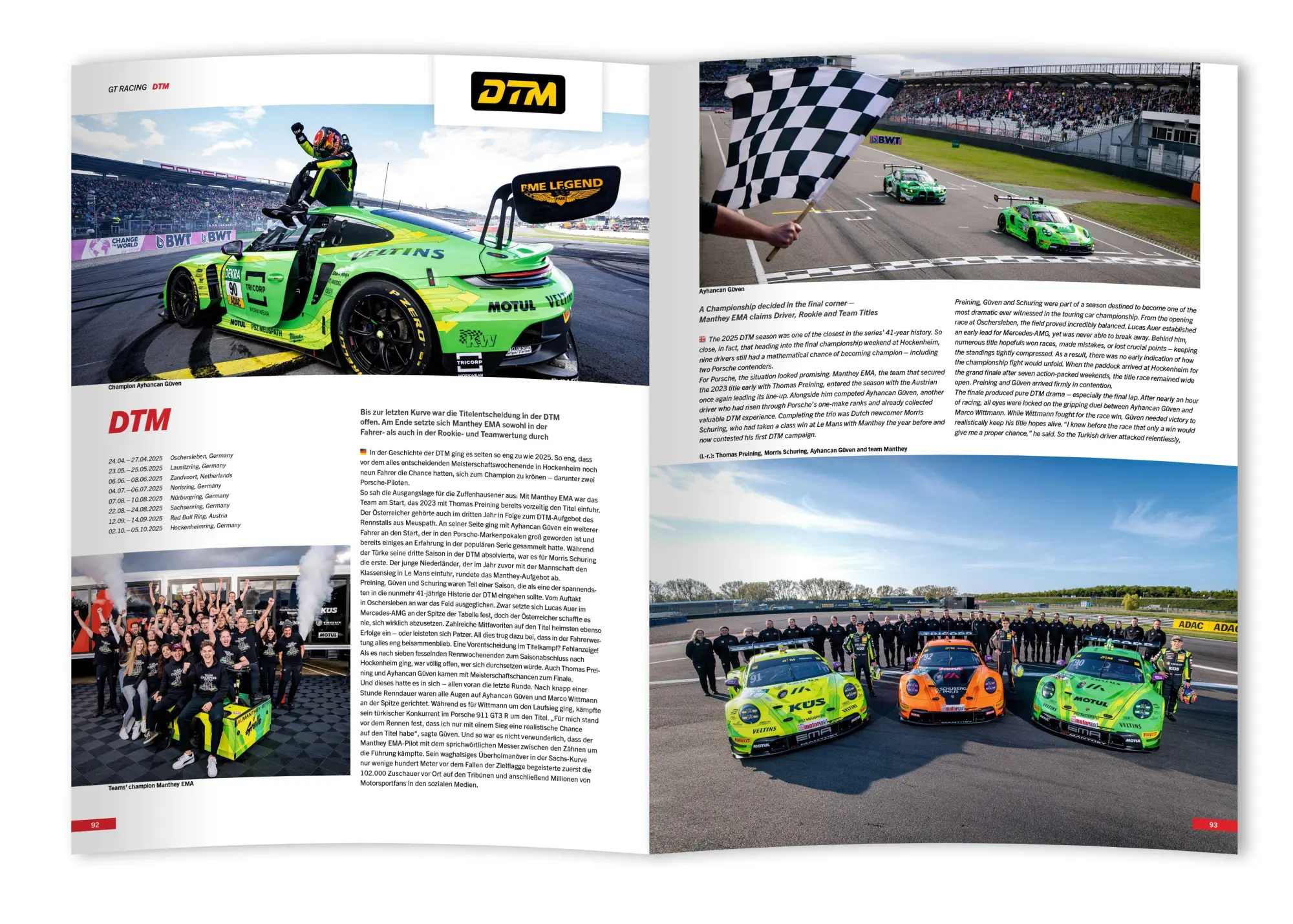 Bild: 9783948501440 | Porsche Motorsport / Porsche Sport 2025 | Tim Upietz | Taschenbuch