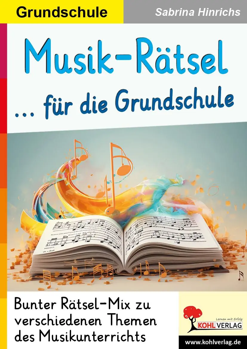 Cover: 9783988411440 | Musik-Rätsel für die Grundschule | Sabrina Hinrichs | Taschenbuch