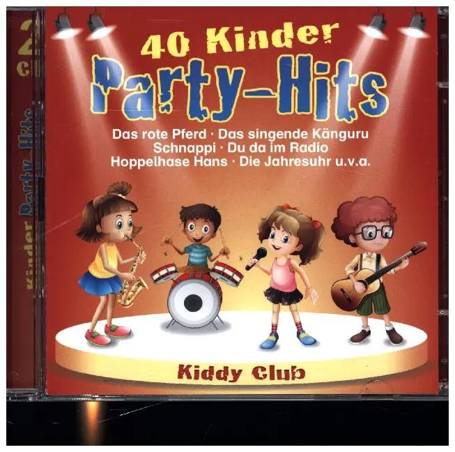 40 Kinder Party-Hits,2 Audio-CDs