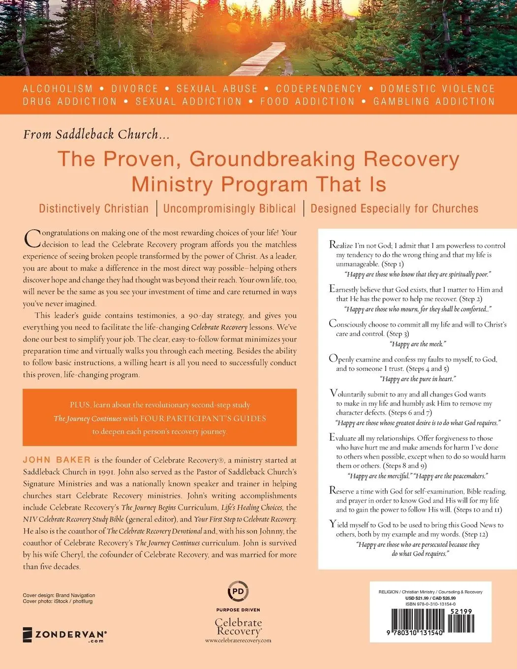 Rückseite: 9780310131540 | Celebrate Recovery Leader's Guide, Updated Edition | John Baker | Buch
