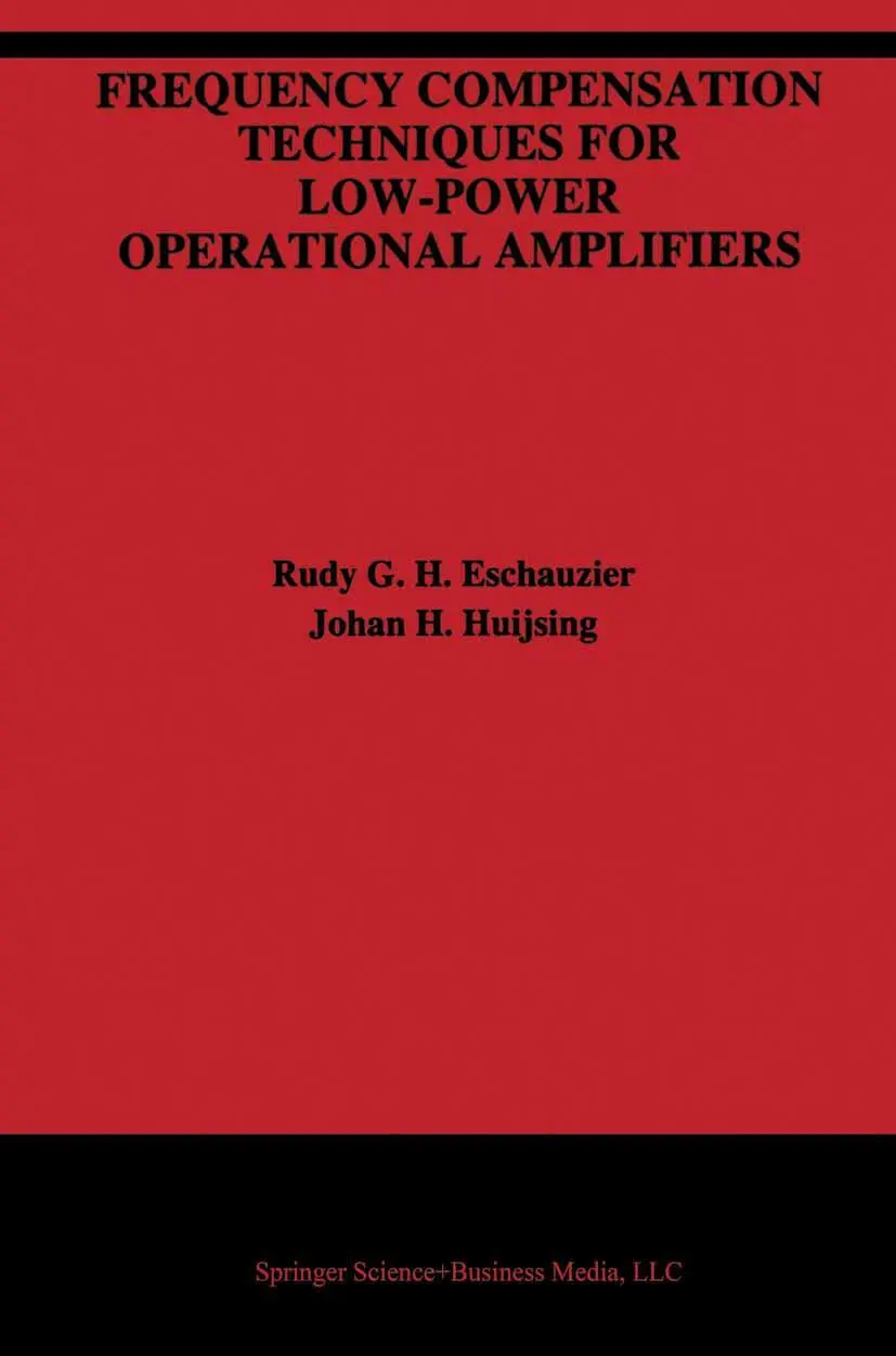 Cover: 9781441951540 | Frequency Compensation Techniques for Low-Power Operational Amplifiers