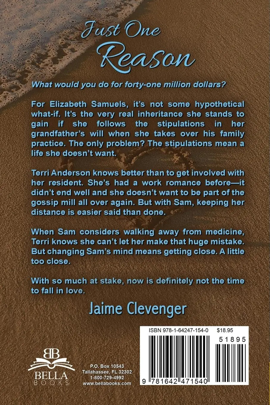 Rückseite: 9781642471540 | Just One Reason | Jaime Clevenger | Taschenbuch | Englisch | 2020