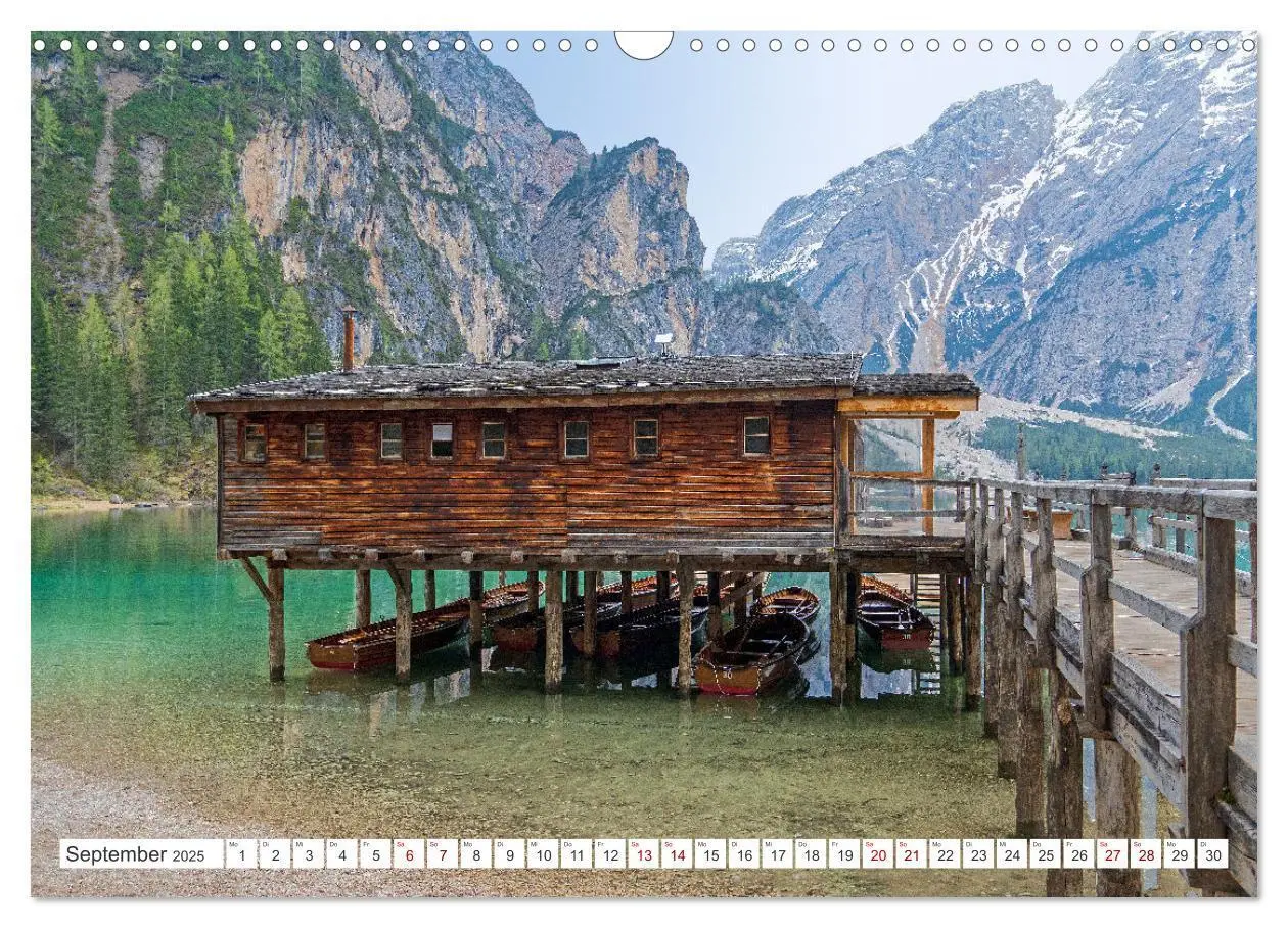 Bild: 9783383891540 | Südtirol - Von Meran bis zum Pragser Wildsee (Wandkalender 2025 DIN...