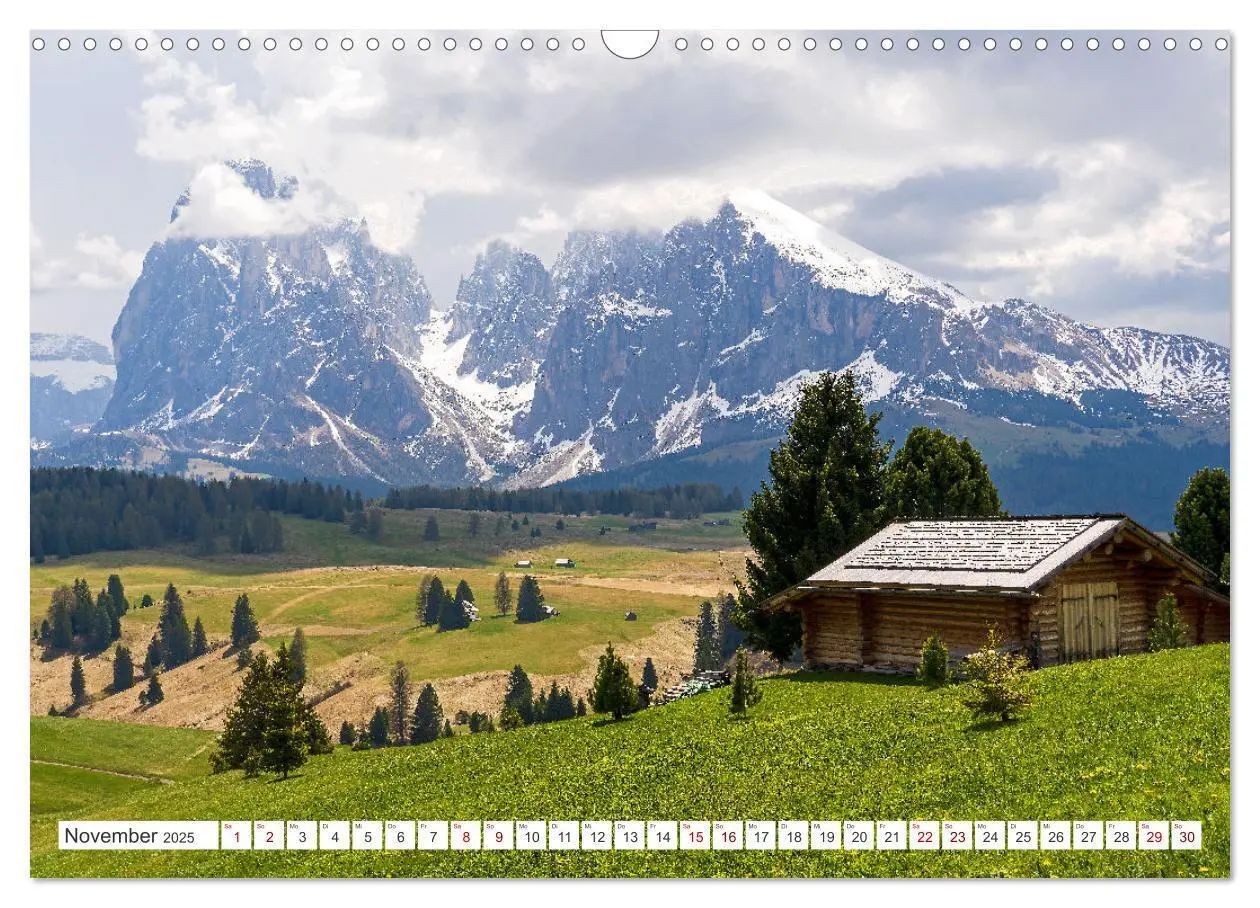 Bild: 9783383891540 | Südtirol - Von Meran bis zum Pragser Wildsee (Wandkalender 2025 DIN...