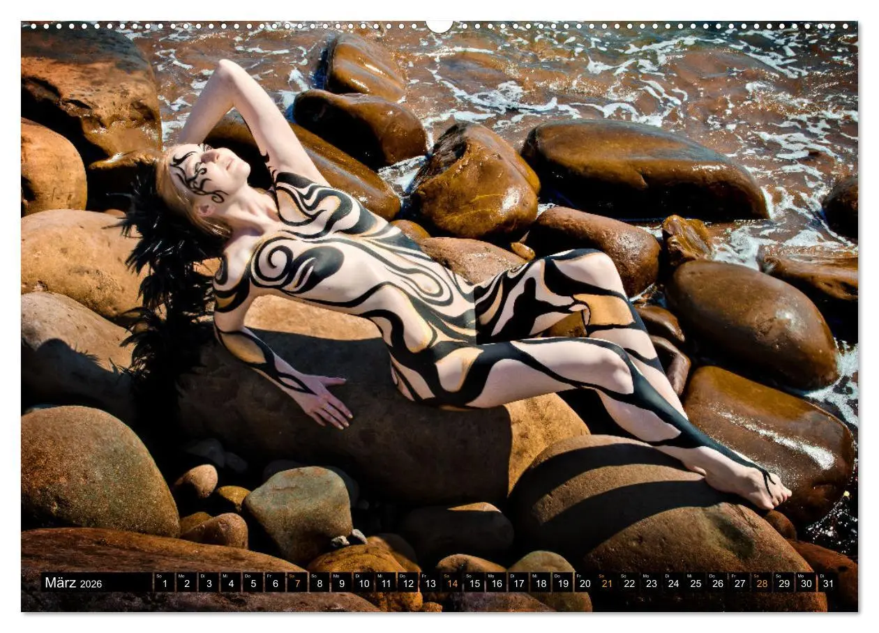 Bild: 9783457381540 | Naturwesen - Bodypainting Körperlandschaften (hochwertiger Premium...