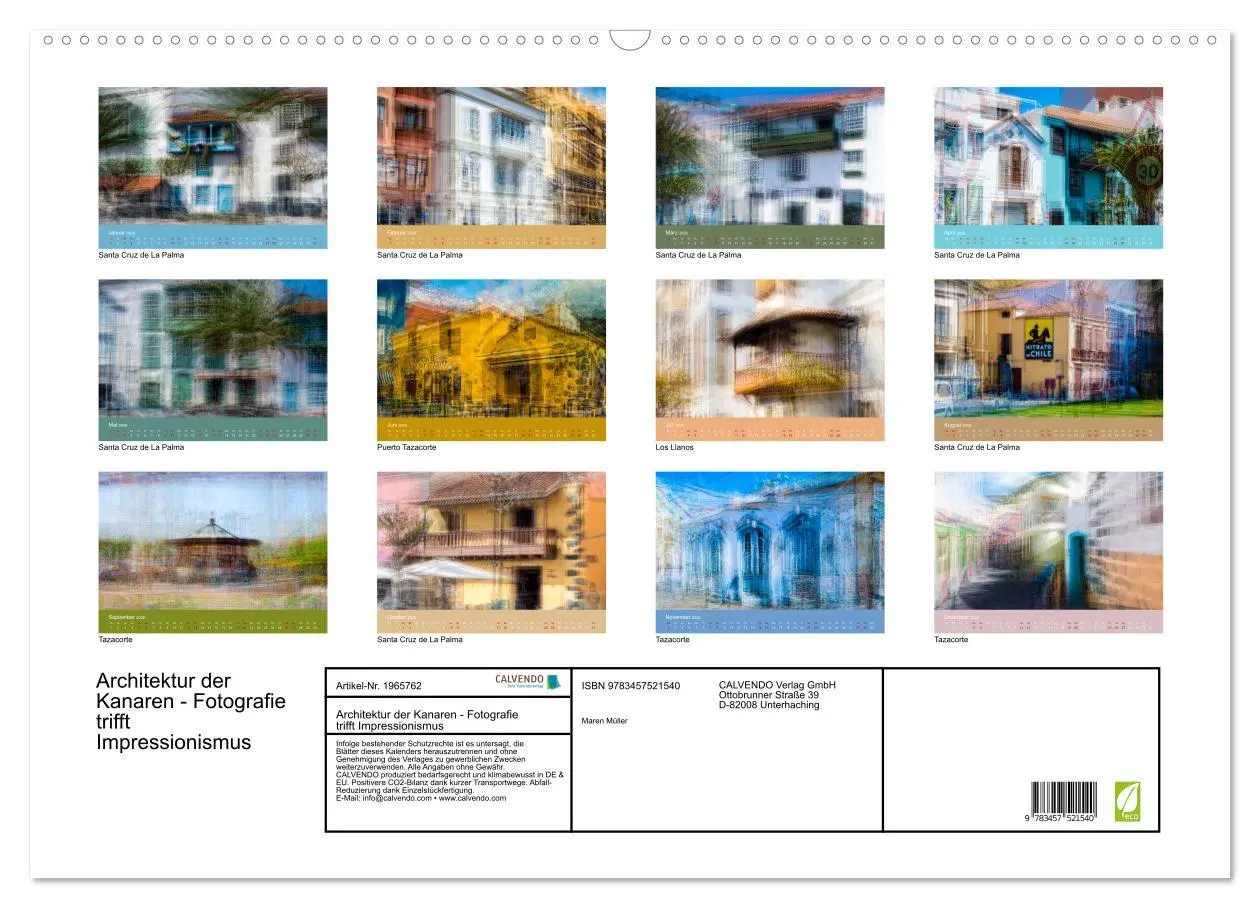 Bild: 9783457521540 | Architektur der Kanaren - Fotografie trifft Impressionismus...