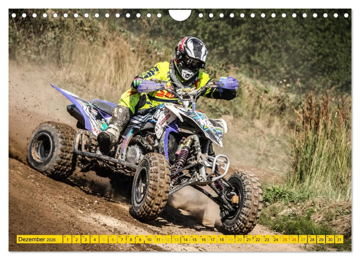 Bild: 9783457691540 | Quad`s action auf vier rädern (Wandkalender 2026 DIN A4 quer),...