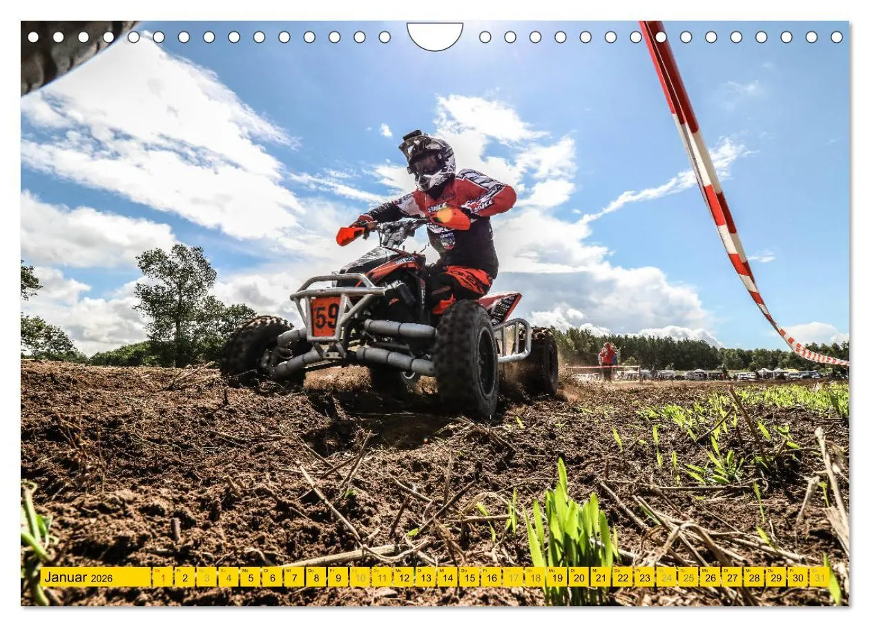 Bild: 9783457691540 | Quad`s action auf vier rädern (Wandkalender 2026 DIN A4 quer),...