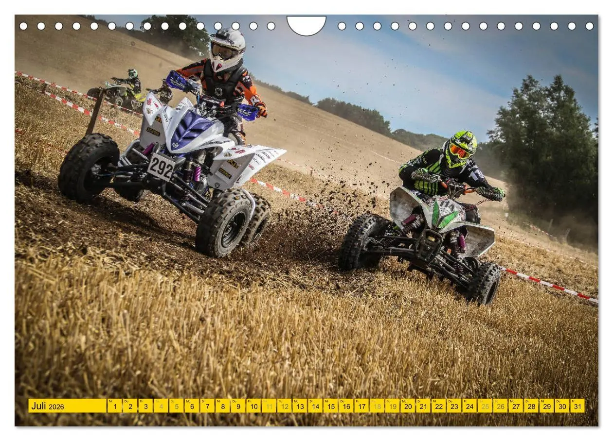 Bild: 9783457691540 | Quad`s action auf vier rädern (Wandkalender 2026 DIN A4 quer),...