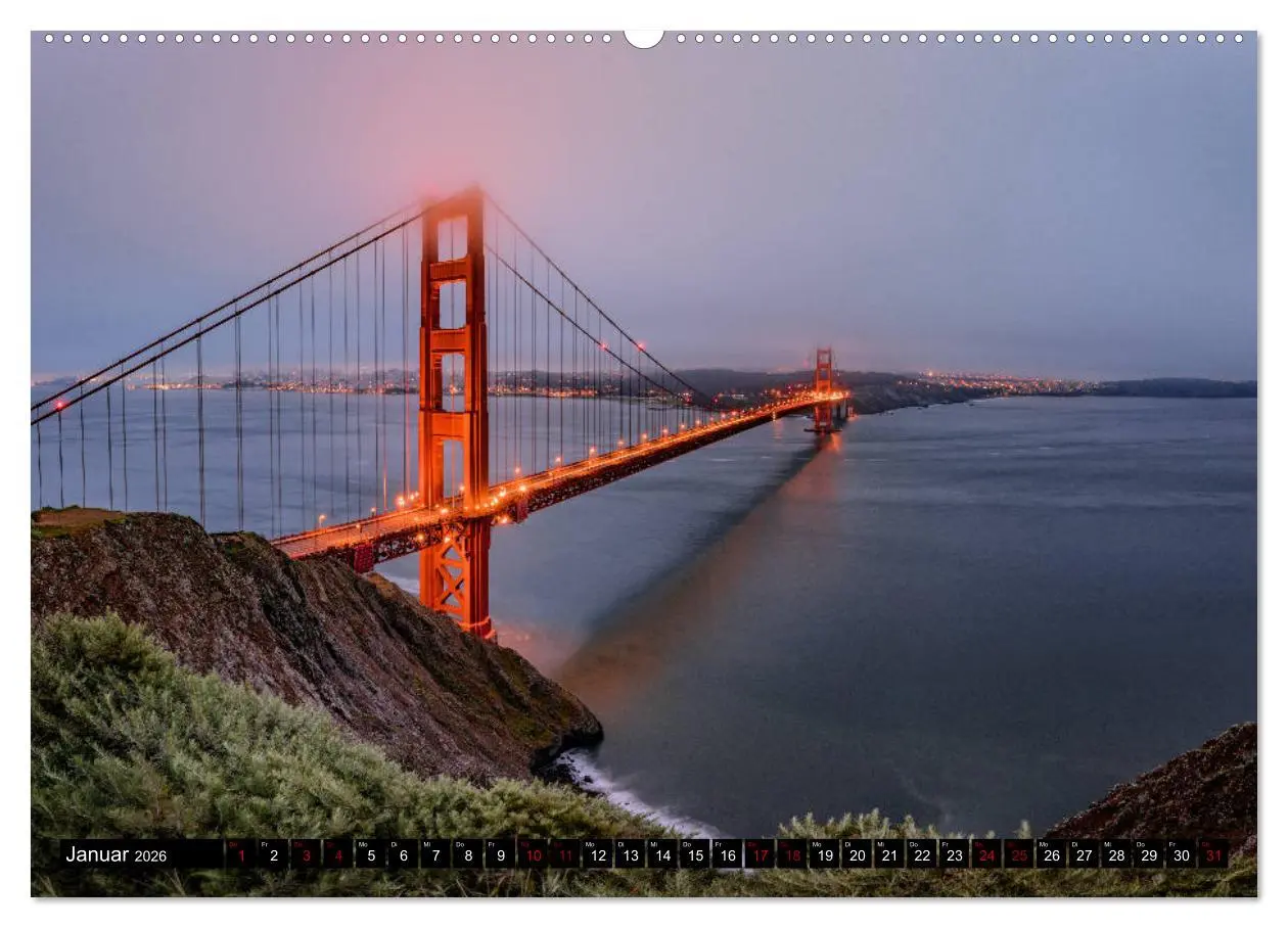 Bild: 9783457761540 | San Francisco Moments (hochwertiger Premium Wandkalender 2026 DIN...