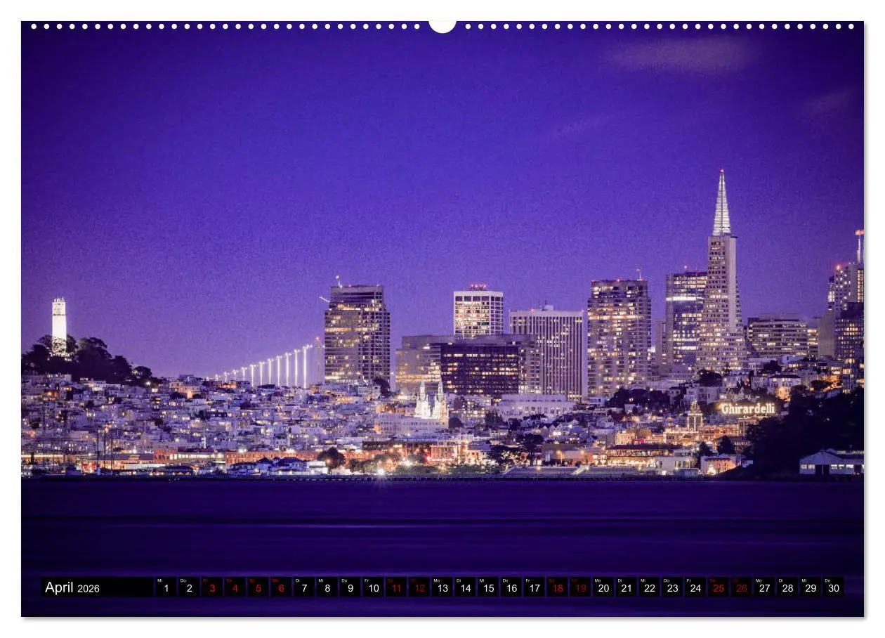Bild: 9783457761540 | San Francisco Moments (hochwertiger Premium Wandkalender 2026 DIN...