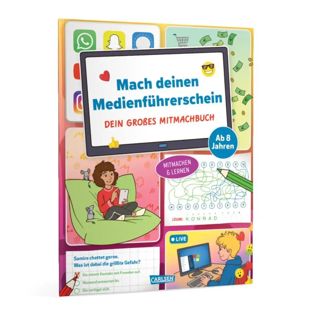 Bild: 9783551191540 | Mach deinen Medienführerschein: Dein großes Mitmachbuch | Feibel