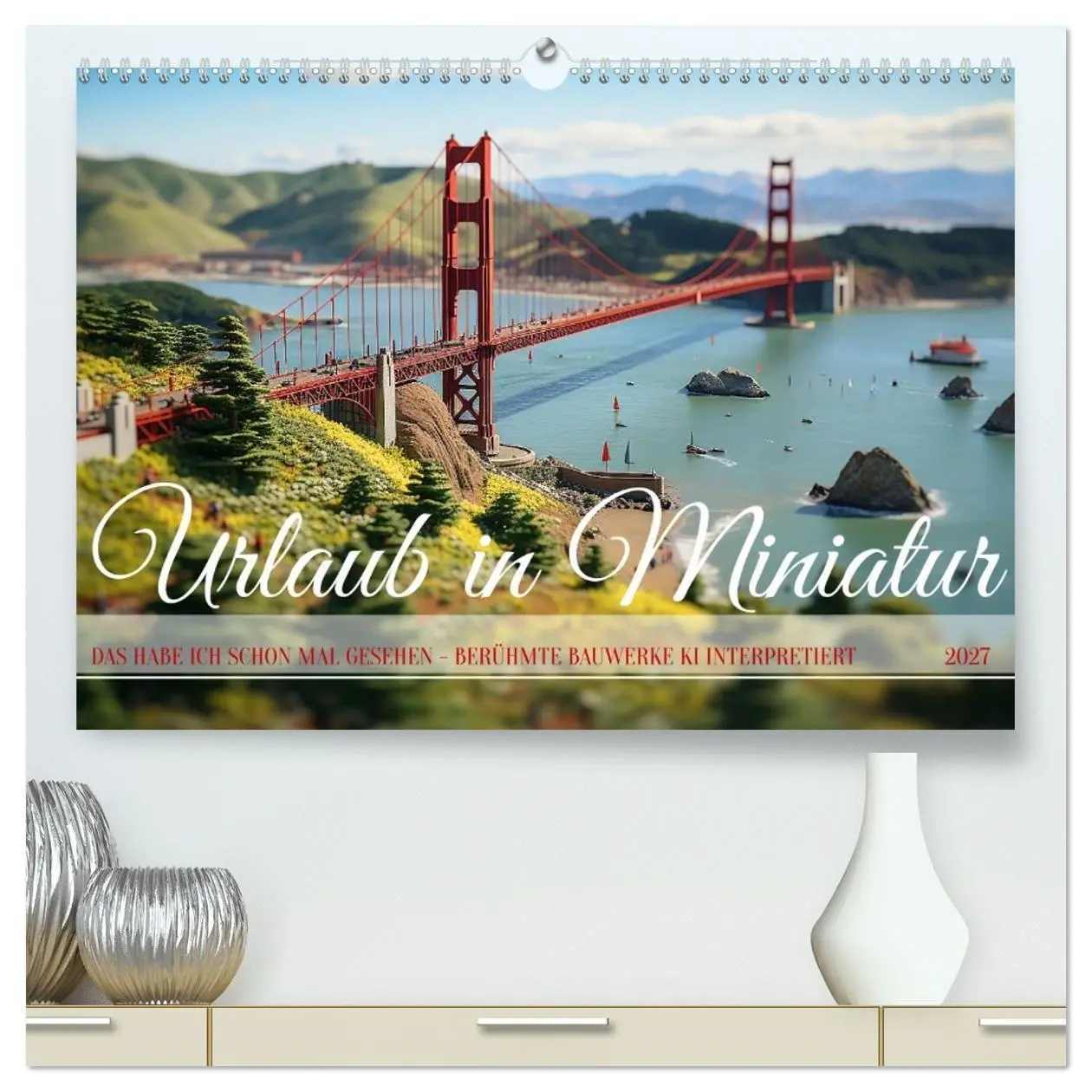 Cover: 9783569251540 | Urlaub in Miniatur (hochwertiger Premium Wandkalender 2027 DIN A2...