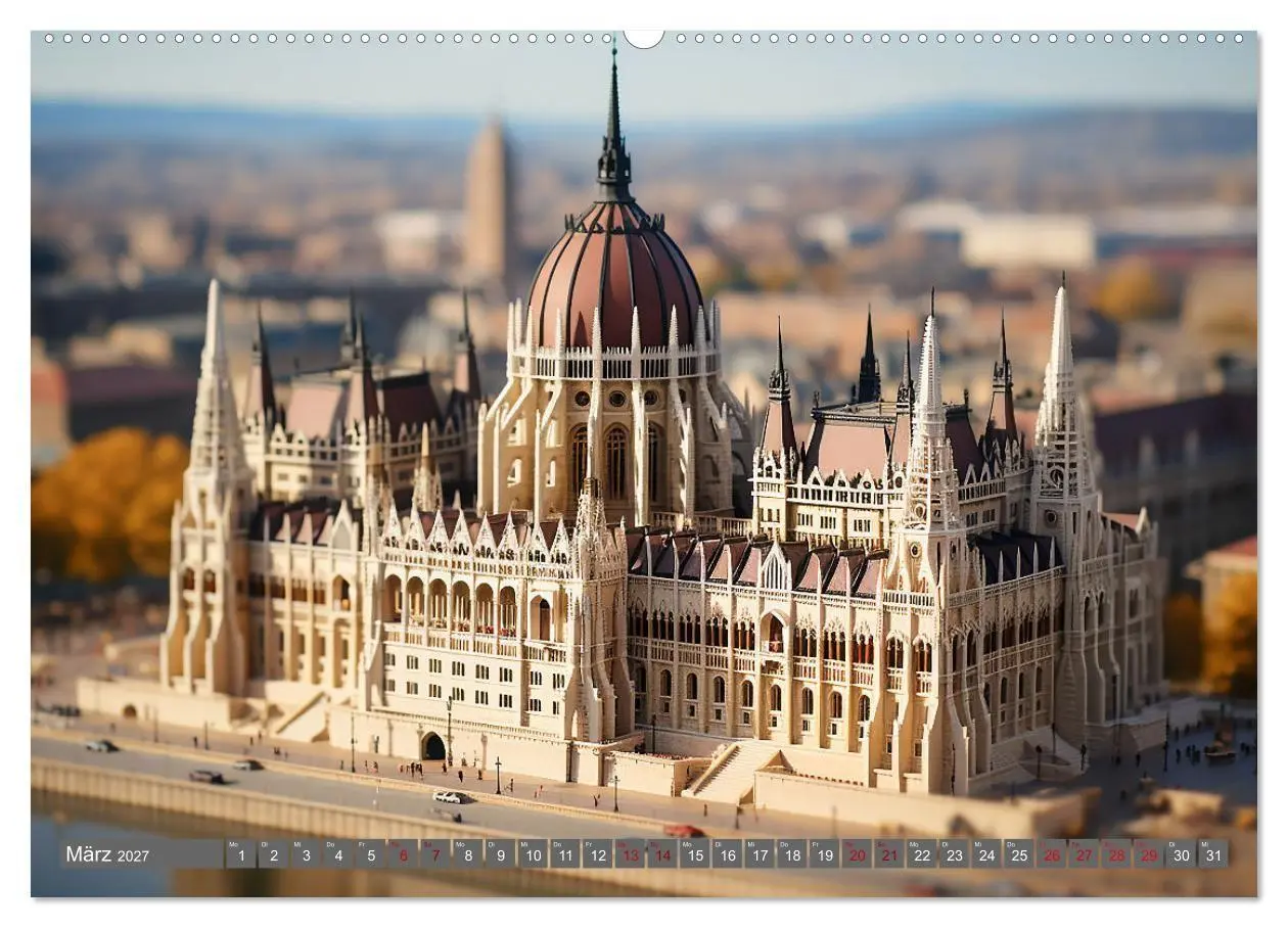Bild: 9783569251540 | Urlaub in Miniatur (hochwertiger Premium Wandkalender 2027 DIN A2...