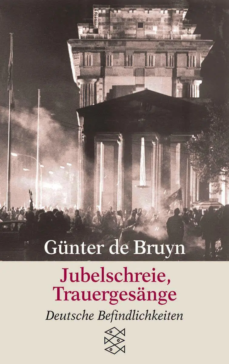 Cover: 9783596121540 | Jubelschreie, Trauergesänge | Deutsche Befindlichkeiten | Bruyn | Buch