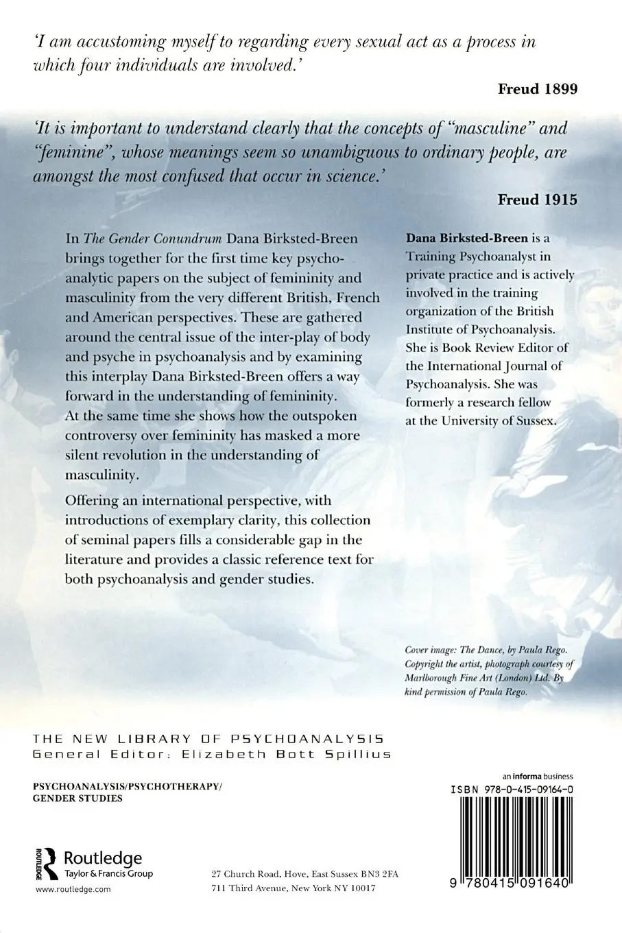 Rückseite: 9780415091640 | The Gender Conundrum | Dana Birksted-Breen | Taschenbuch | Englisch