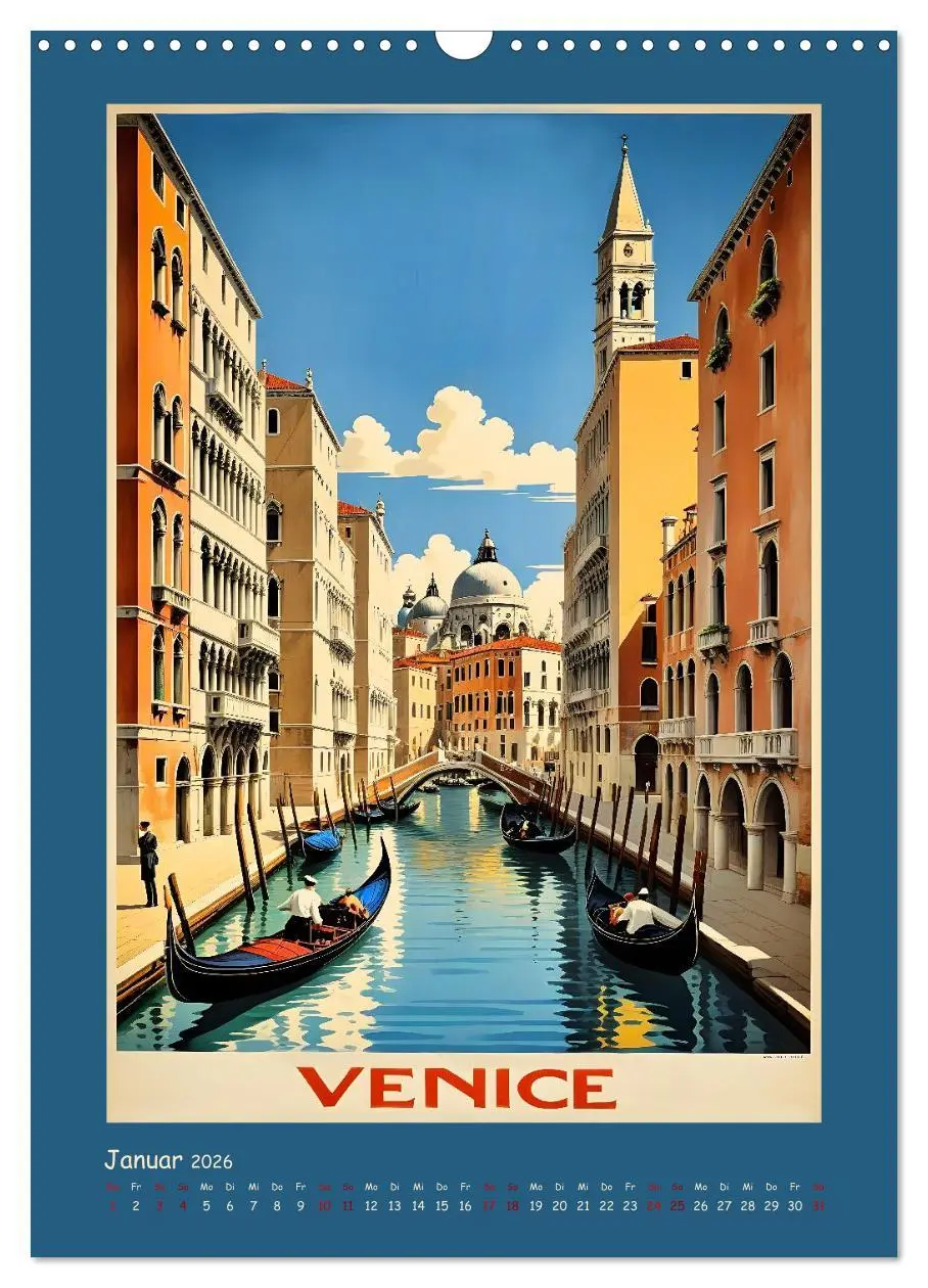 Bild: 9783457991640 | City Travel Poster - nostalgische Städtereise um die Welt...