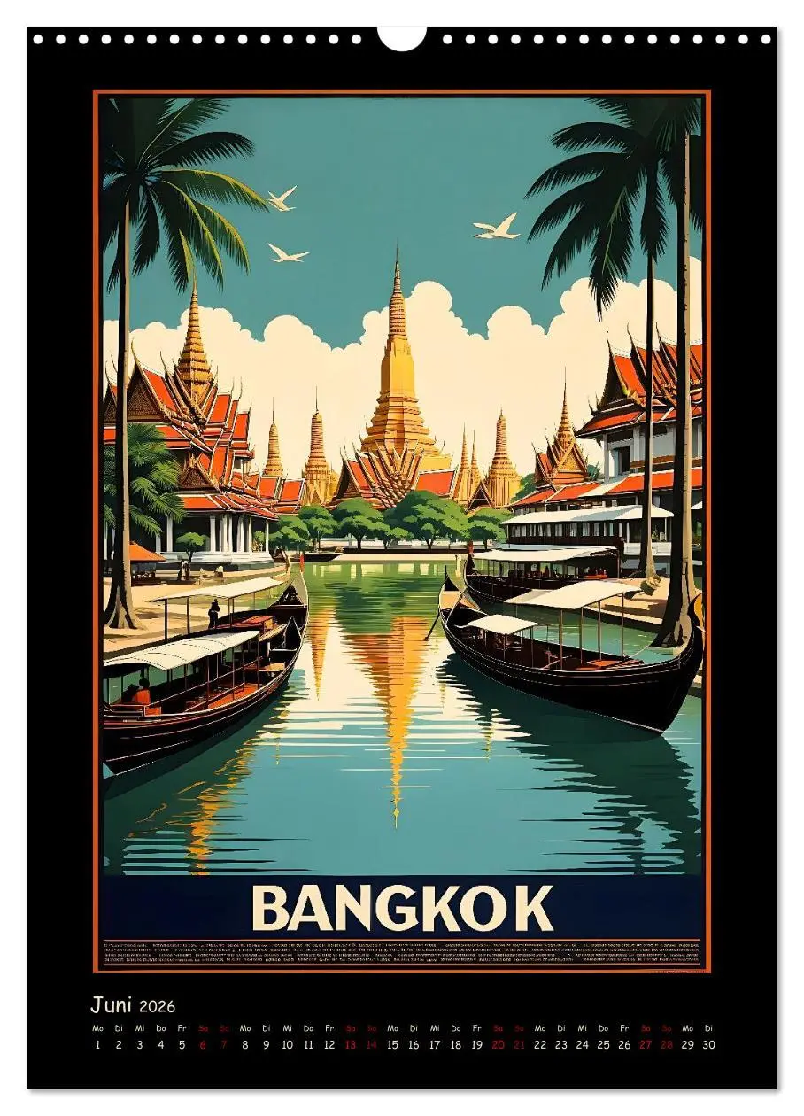 Bild: 9783457991640 | City Travel Poster - nostalgische Städtereise um die Welt...