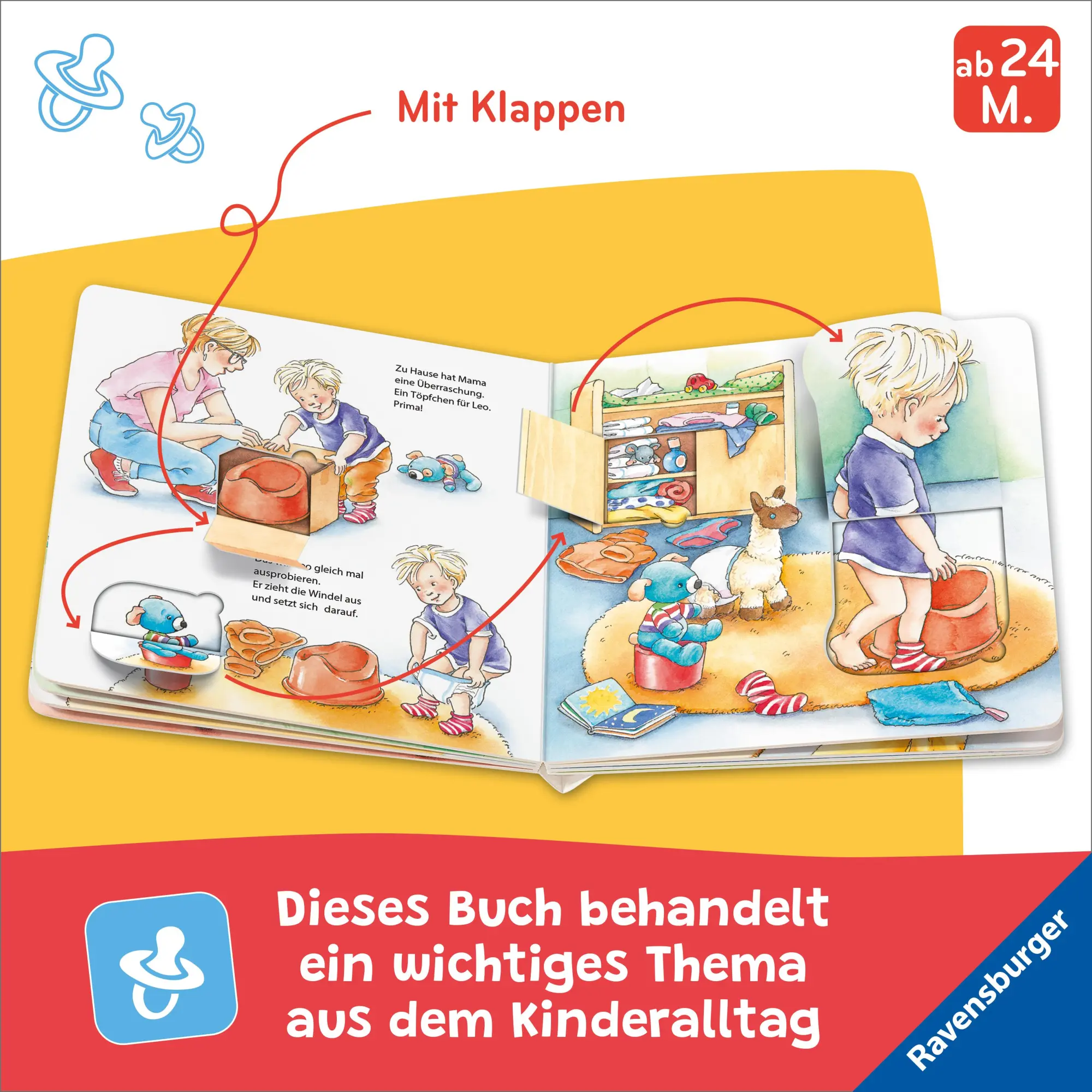 Bild: 9783473421640 | Aufs Töpfchen gehen ist pipileicht | Frauke Nahrgang | Buch | 16 S.