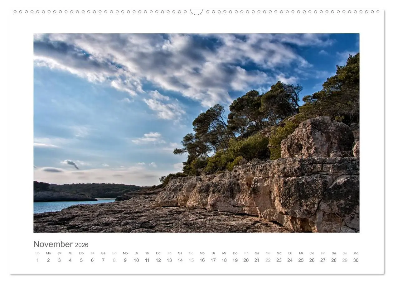 Bild: 9783516151640 | Mallorca - Impressionen (Wandkalender 2026 DIN A2 quer), CALVENDO...