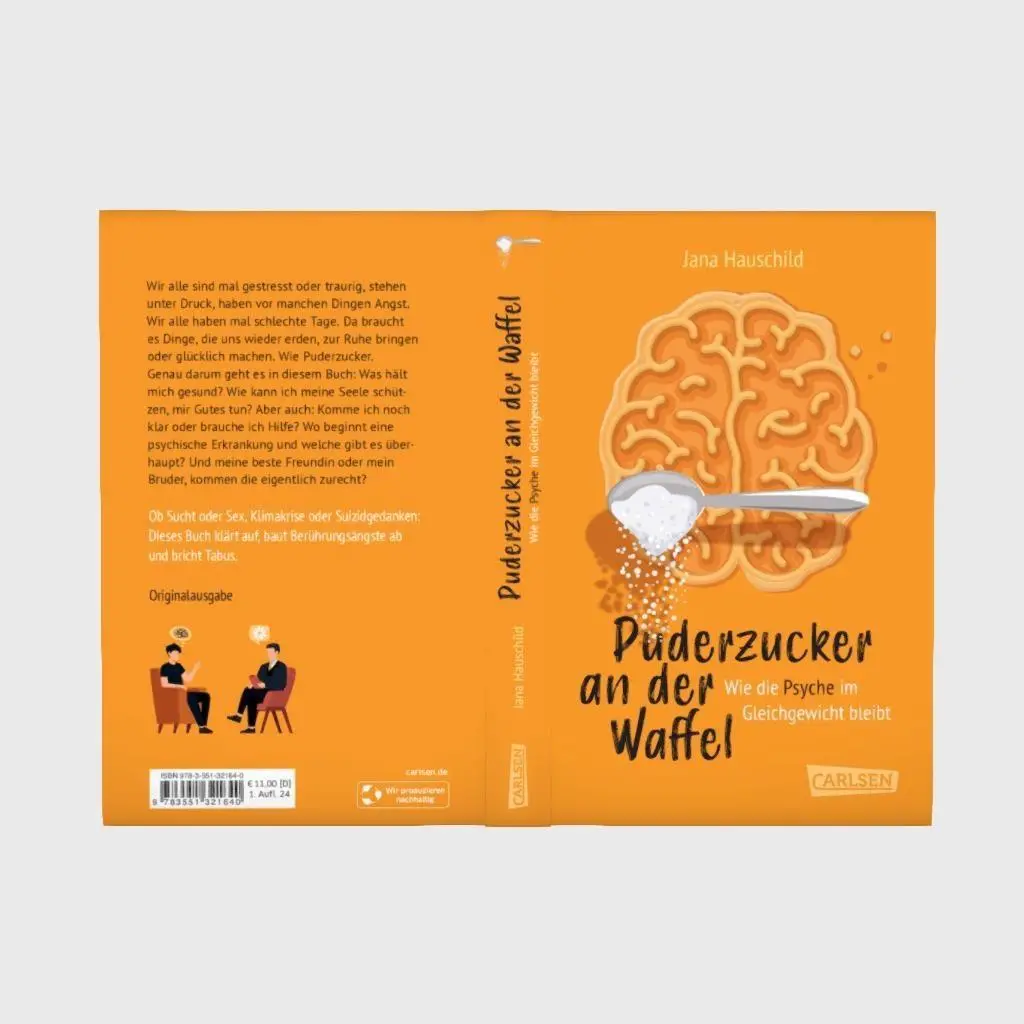 Bild: 9783551321640 | Puderzucker an der Waffel - Wie die Psyche im Gleichgewicht bleibt