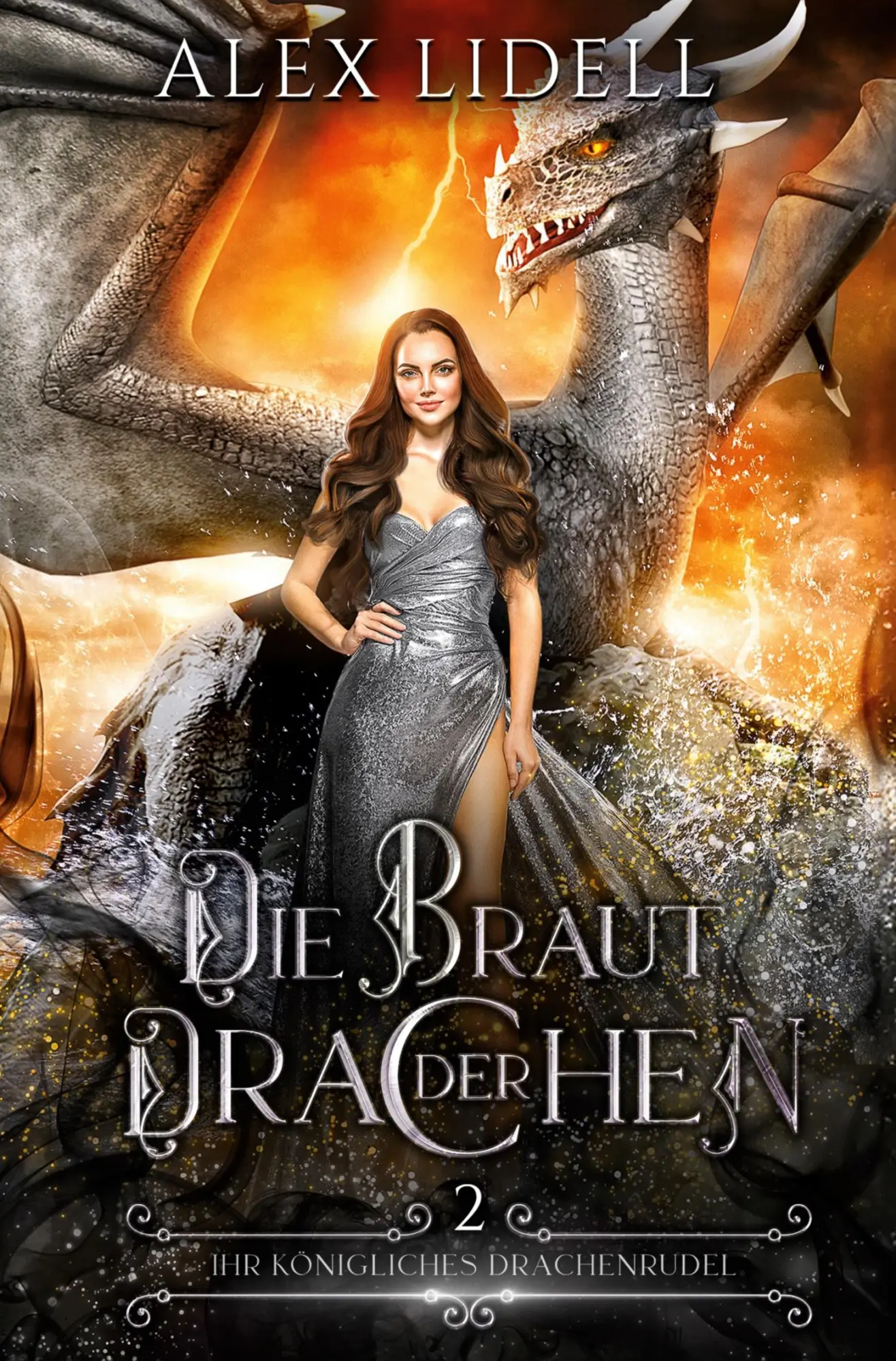 Cover: 9783759251640 | Die Braut der Drachen | Fantasy Drachenwandler Liebesroman | Lidell