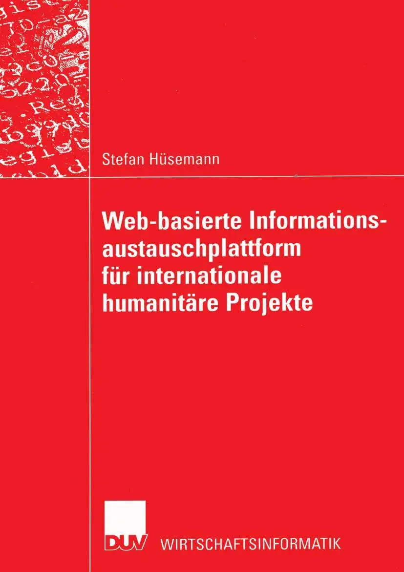 Cover: 9783824421640 | Web-basierte Informationsaustauschplattform für internationale...
