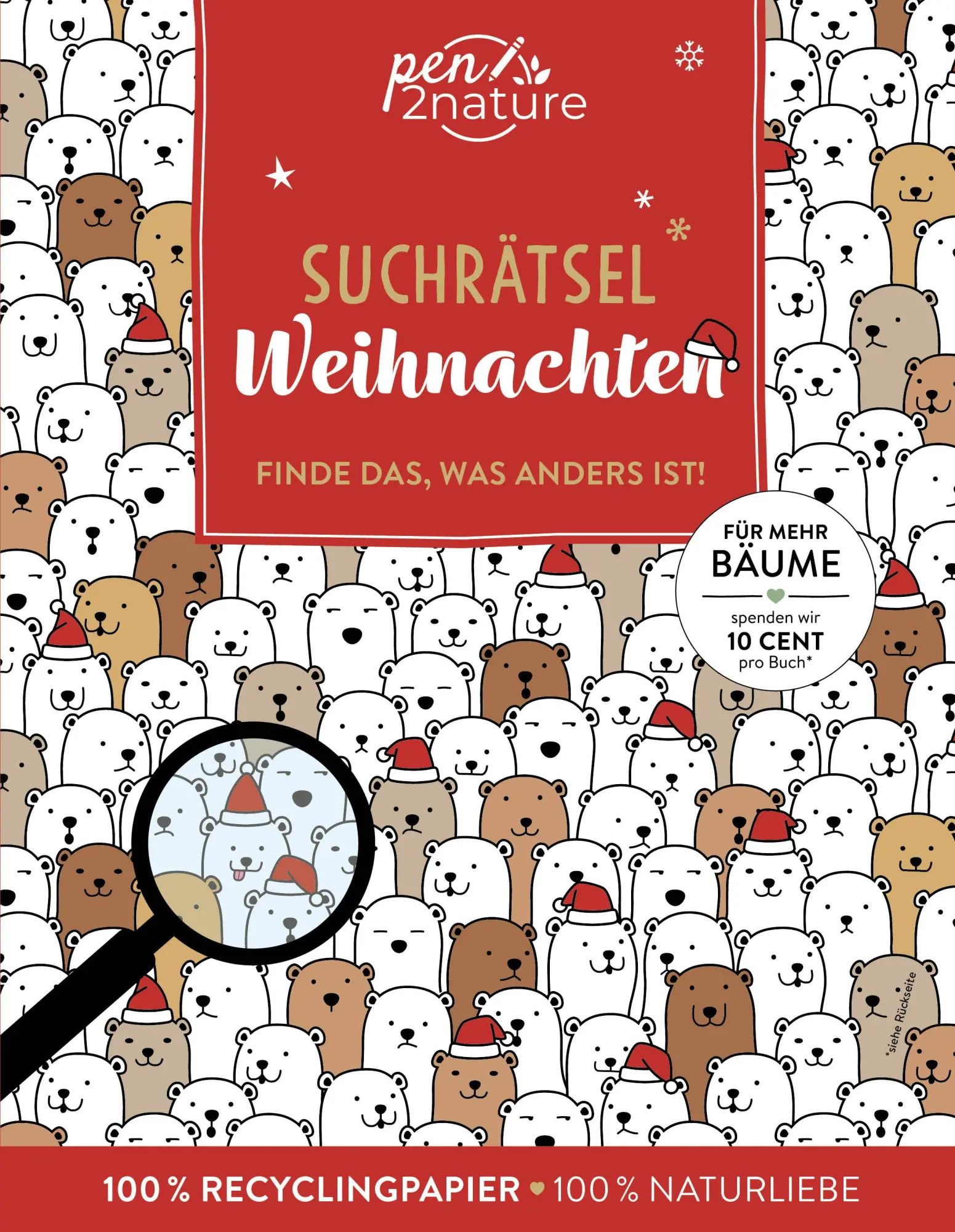 Cover: 9783987641640 | Suchrätsel Weihnachten | Finde das, was anders ist! | Taschenbuch