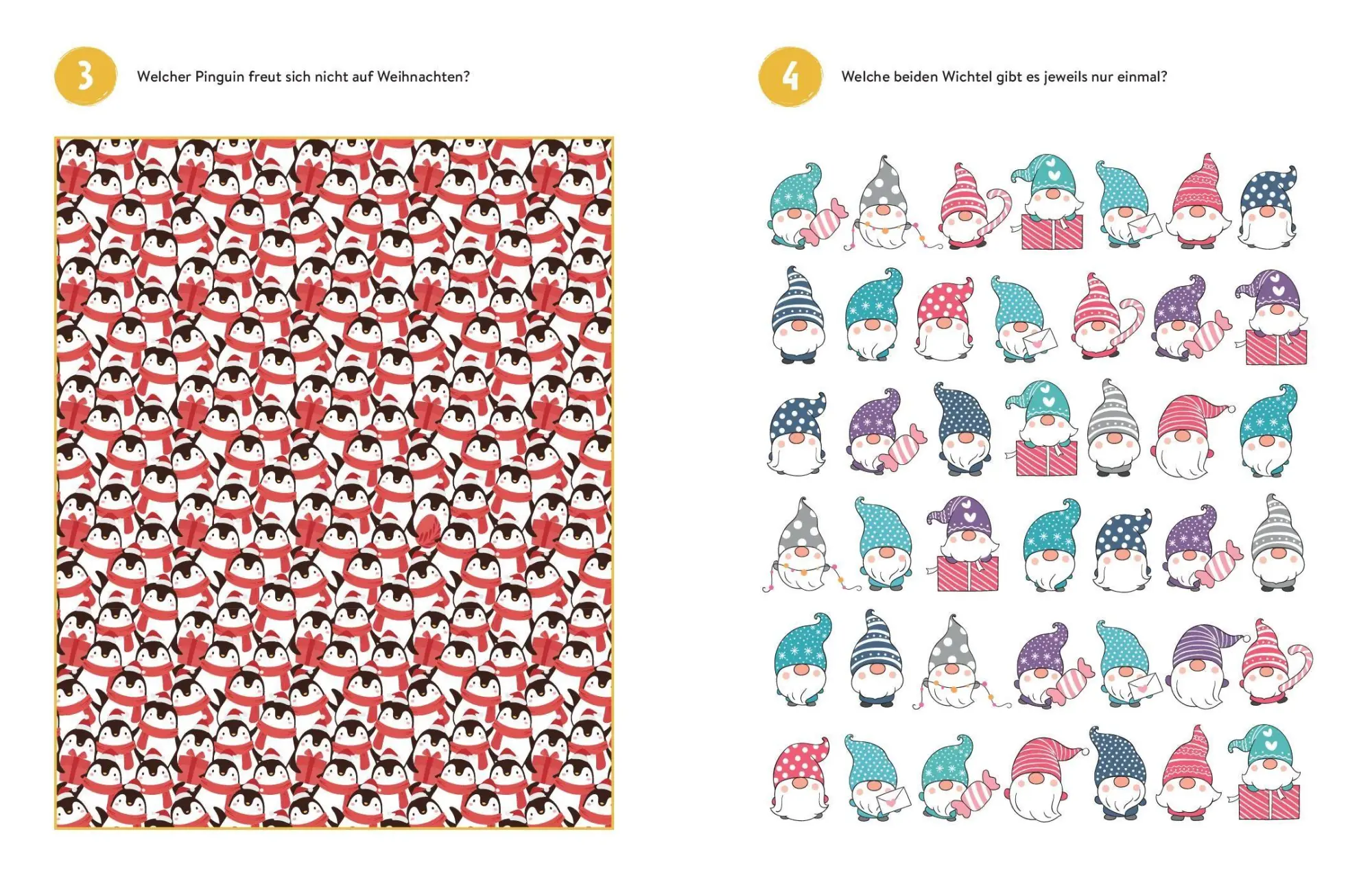 Bild: 9783987641640 | Suchrätsel Weihnachten | Finde das, was anders ist! | Taschenbuch