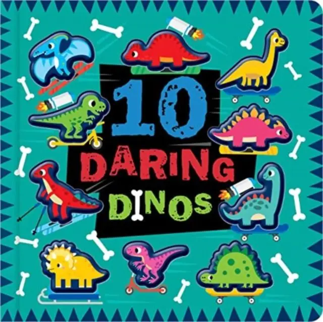Cover: 9781803371740 | 10 Daring Dinos | Cara Jenkins | Buch | Papp-Bilderbuch | Englisch