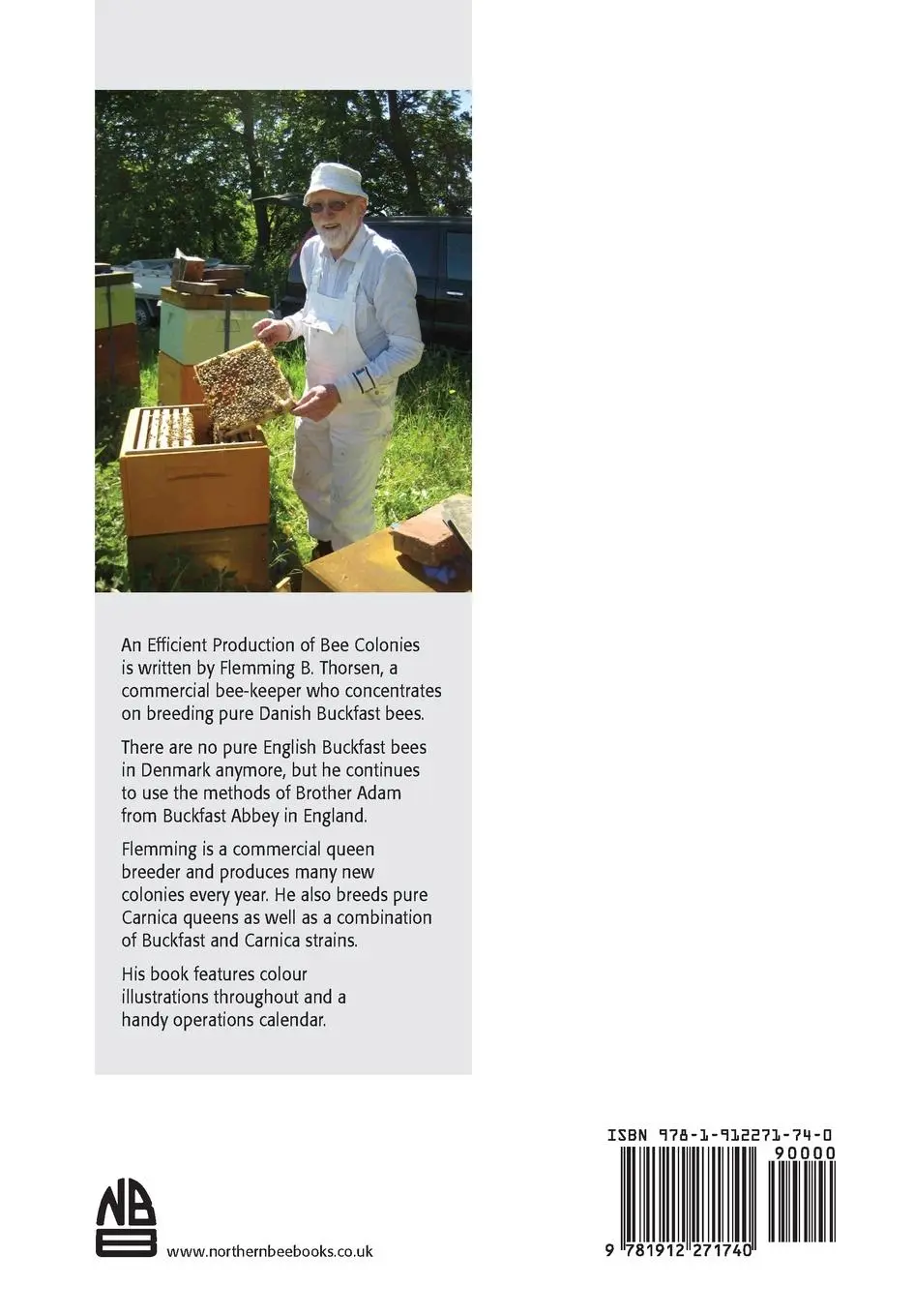 Rückseite: 9781912271740 | An Efficient Production of Bee Colonies | Flemming B. Thorsen | Buch