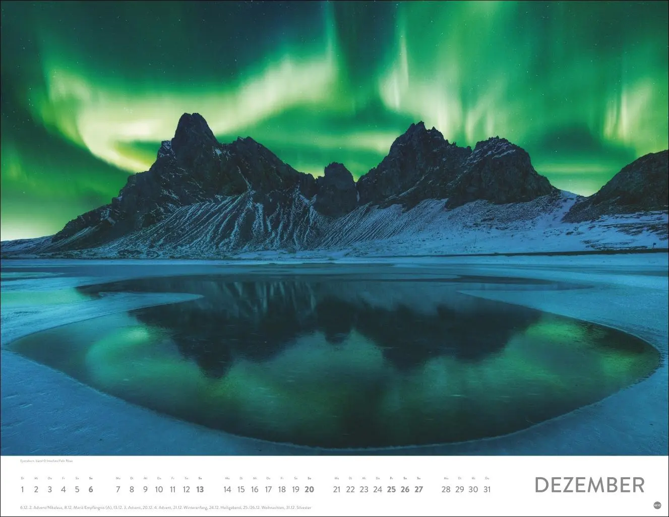 Bild: 9783756411740 | Magie des Lichts Posterkalender 2026 | Heye | Kalender | Spiralbindung